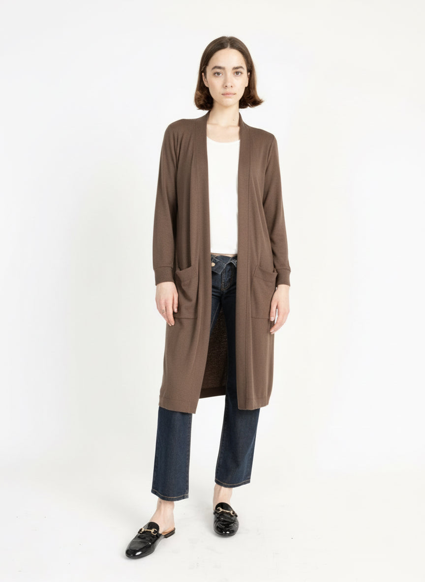 CONNIE CARDIGAN hatchi rib