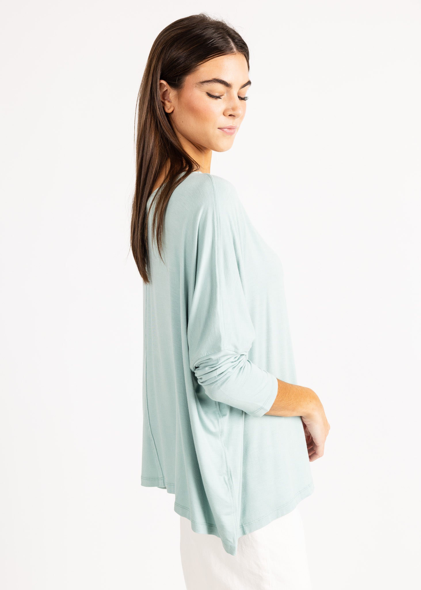 Yana K Lisa Top featuring a stylish design, soft fabric, and elegant neckline, perfect for casual or dressy occasions.