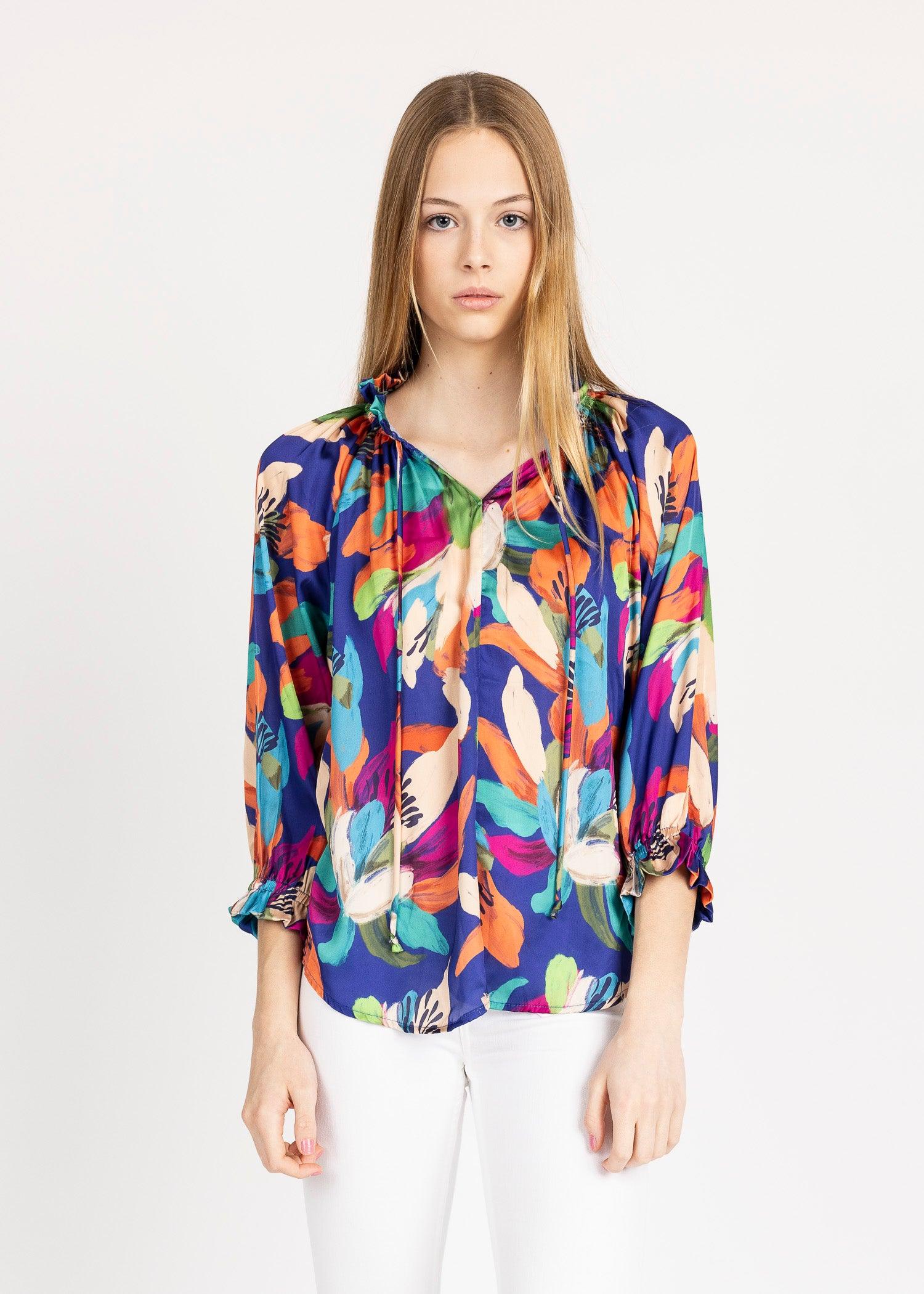 BELMONT TOP print - Yana K