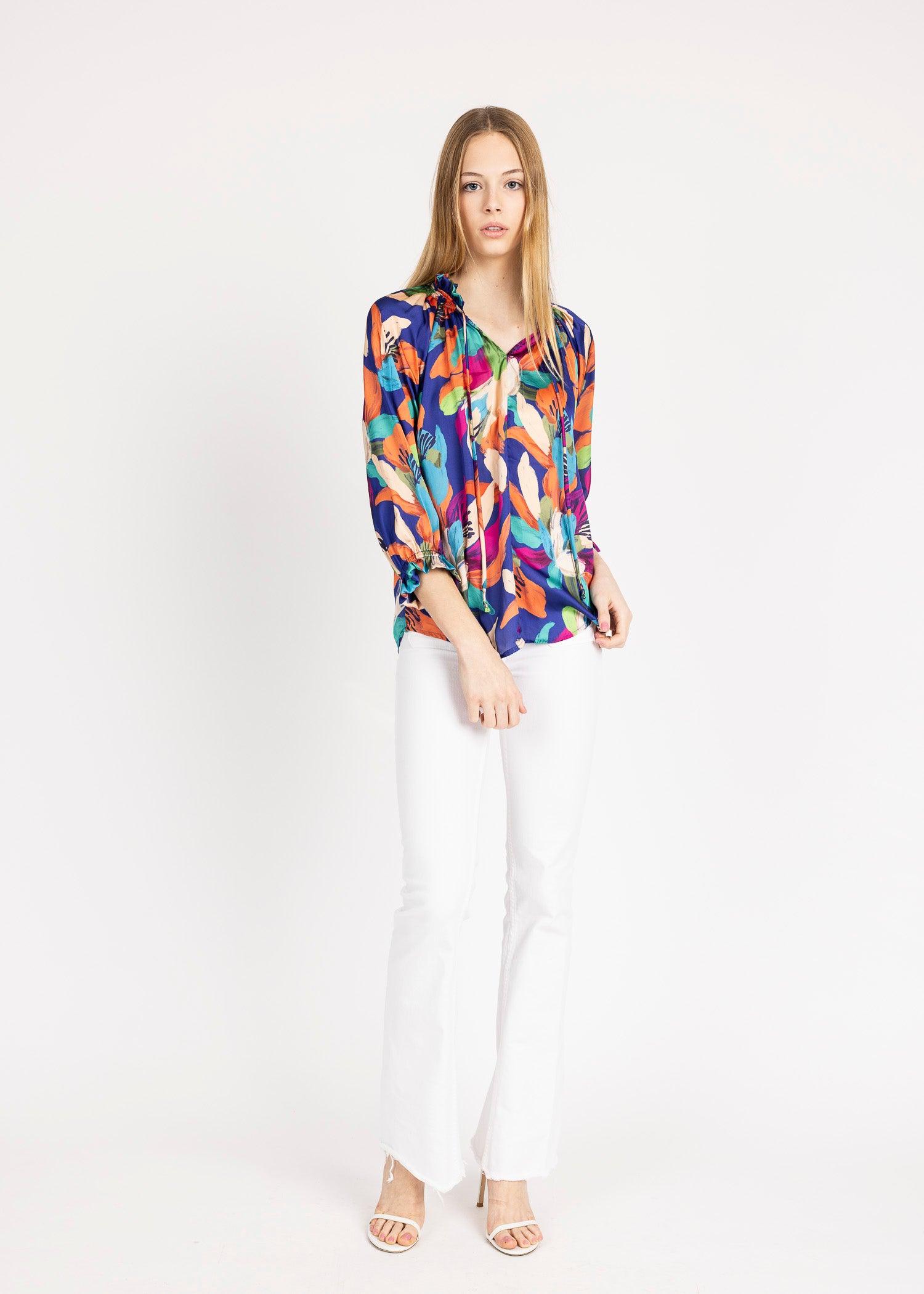 BELMONT TOP print - Yana K