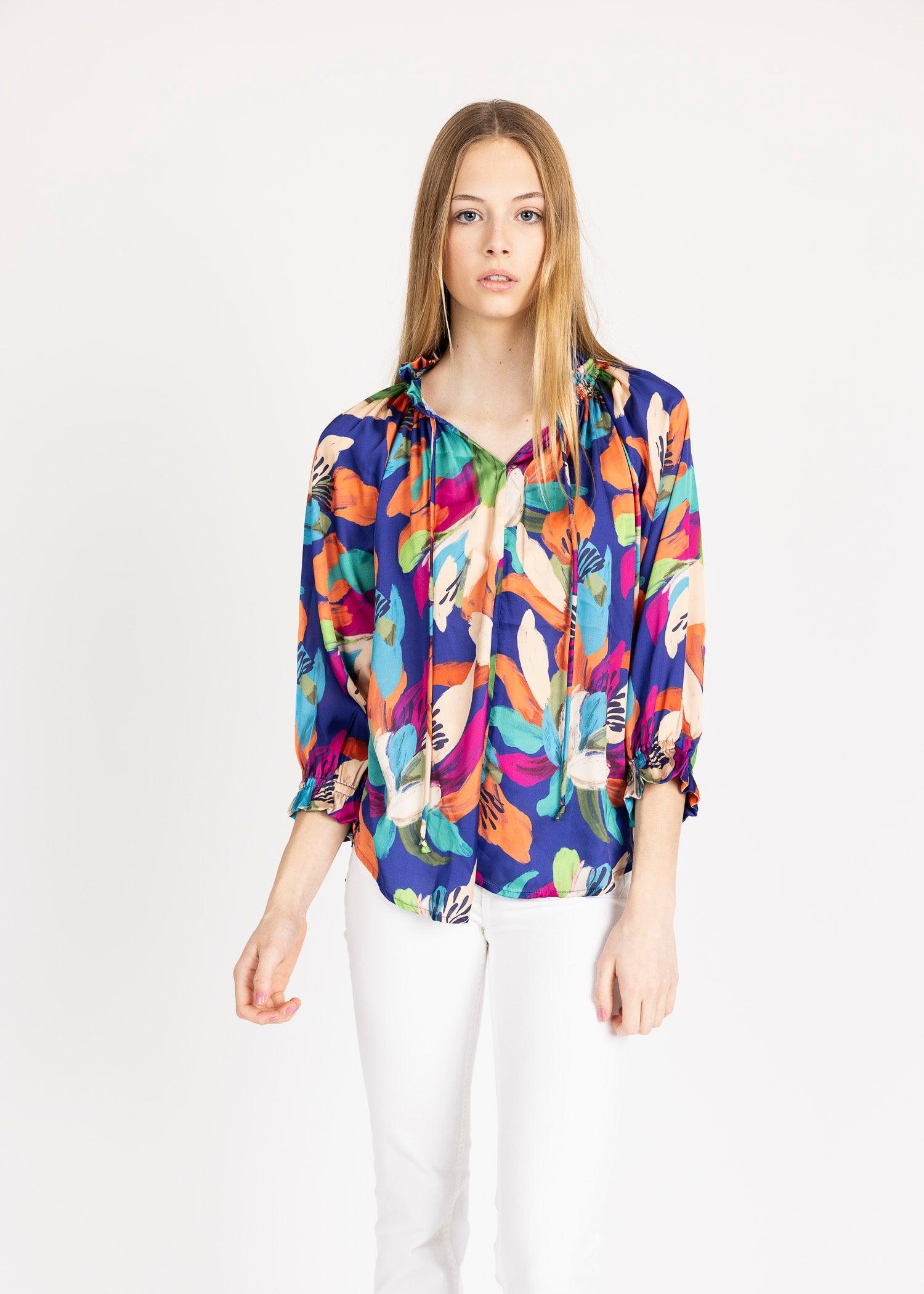 BELMONT TOP print - Yana K