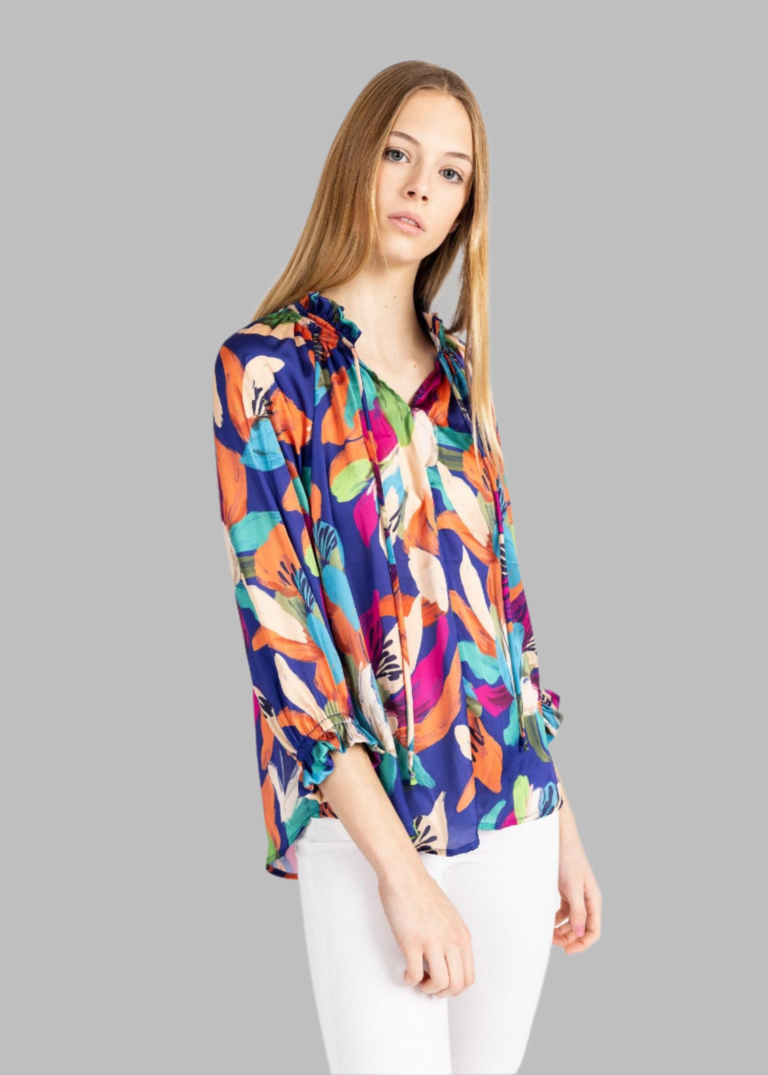 BELMONT TOP print - Yana K