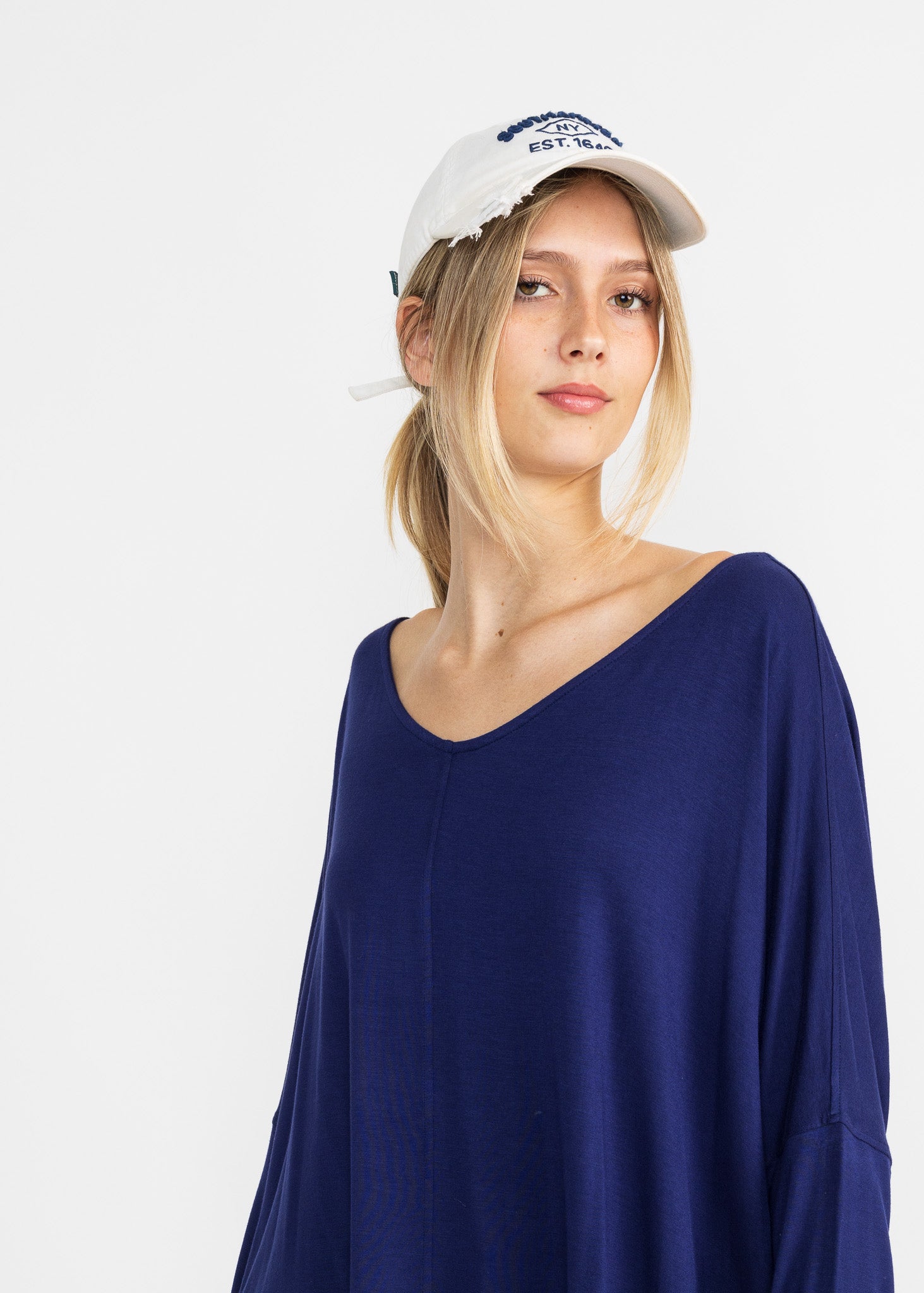 LISA TOP by Yana K, a stylish women's top featuring a modern design and comfortable fit in a vibrant color.