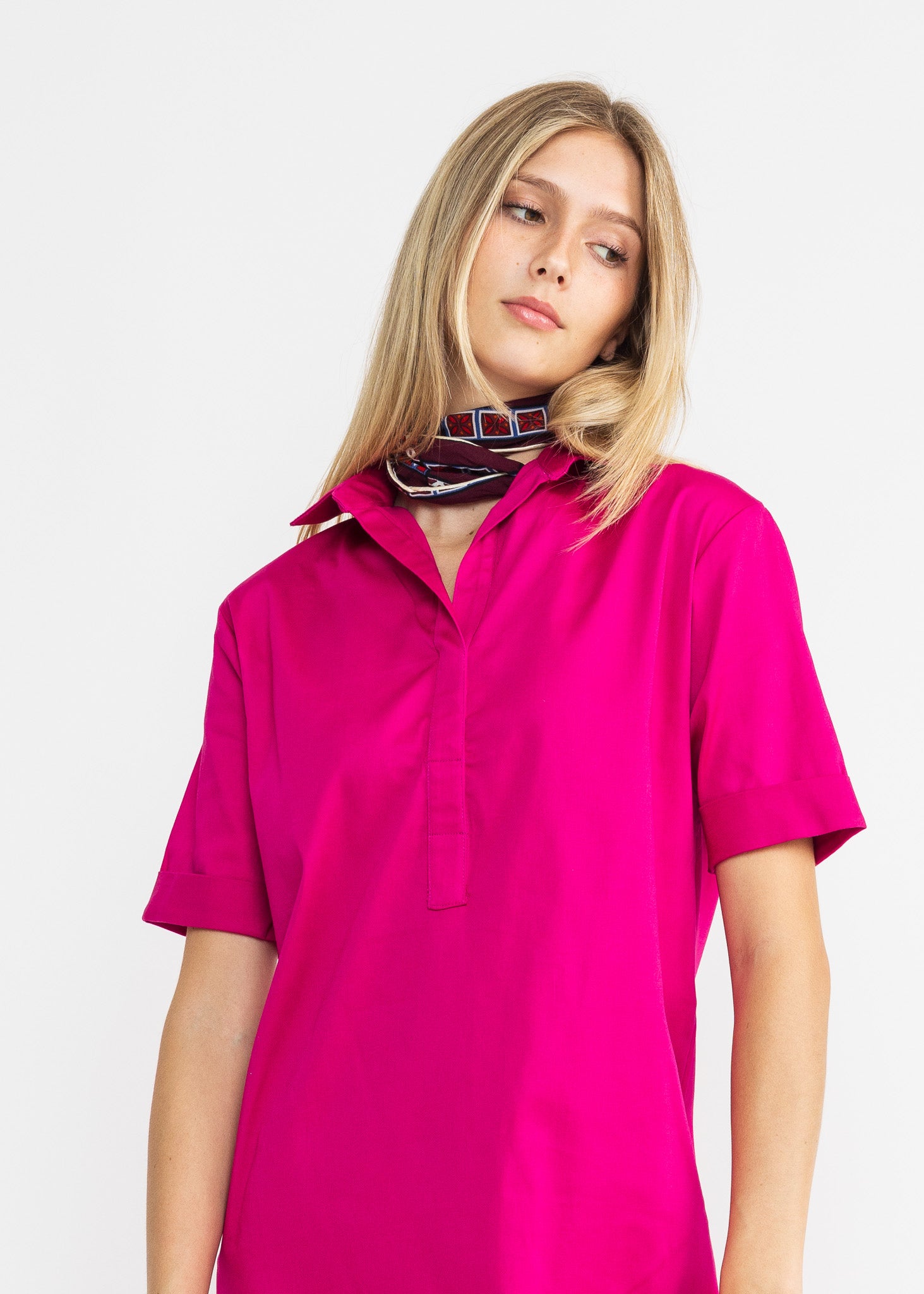 FINN MAXI DRESS poplin