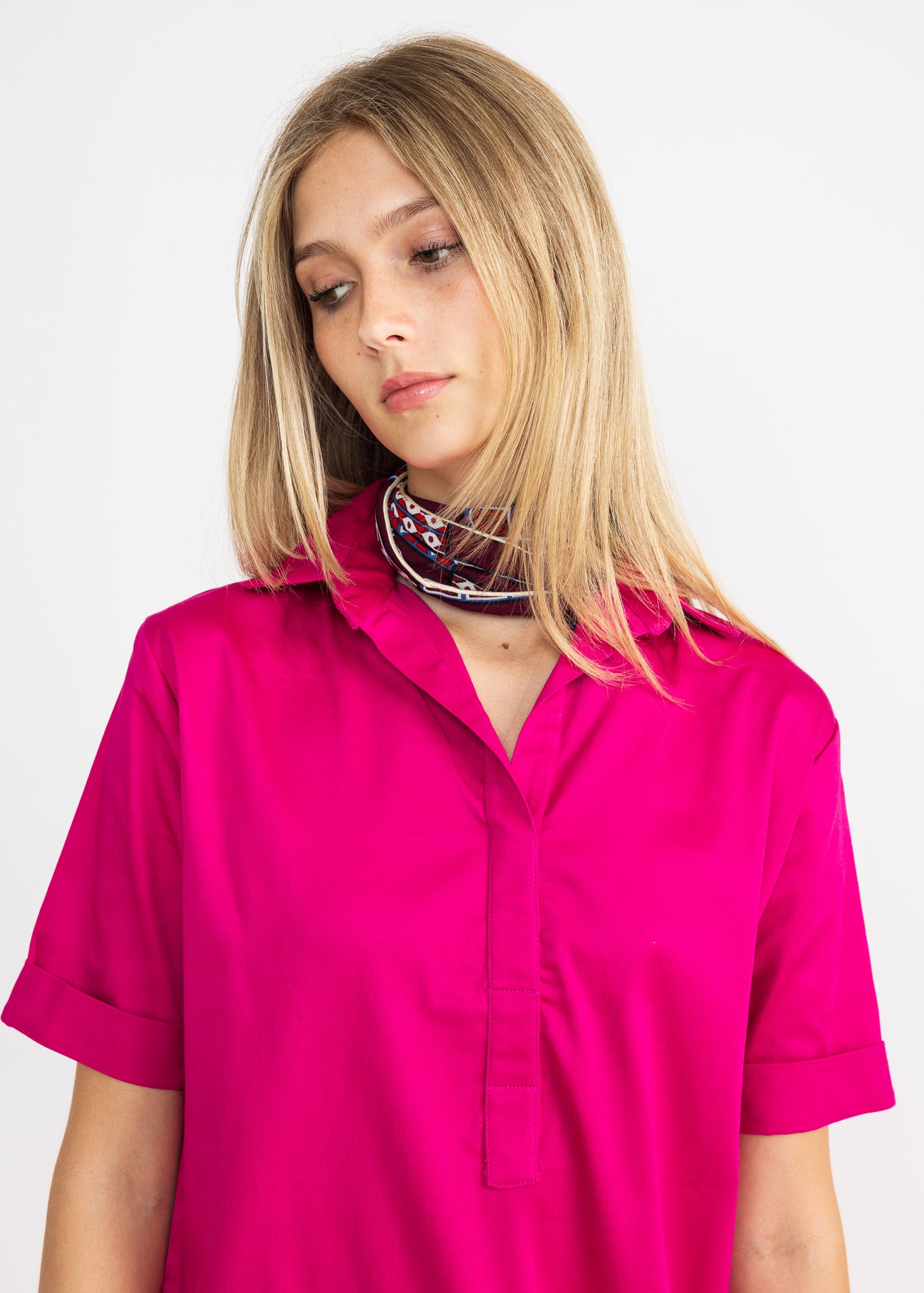 FINN MAXI DRESS poplin