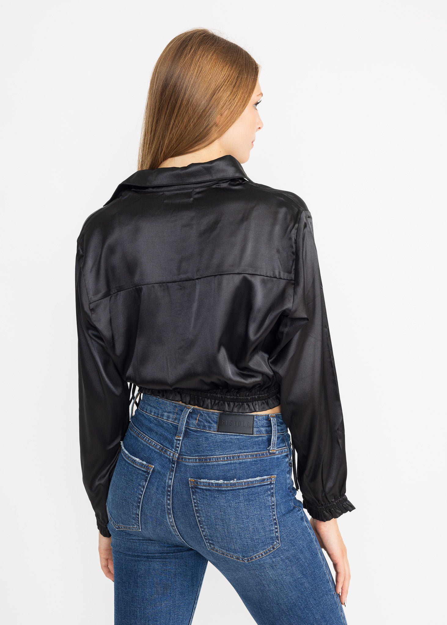 BLONDIE TOP satin