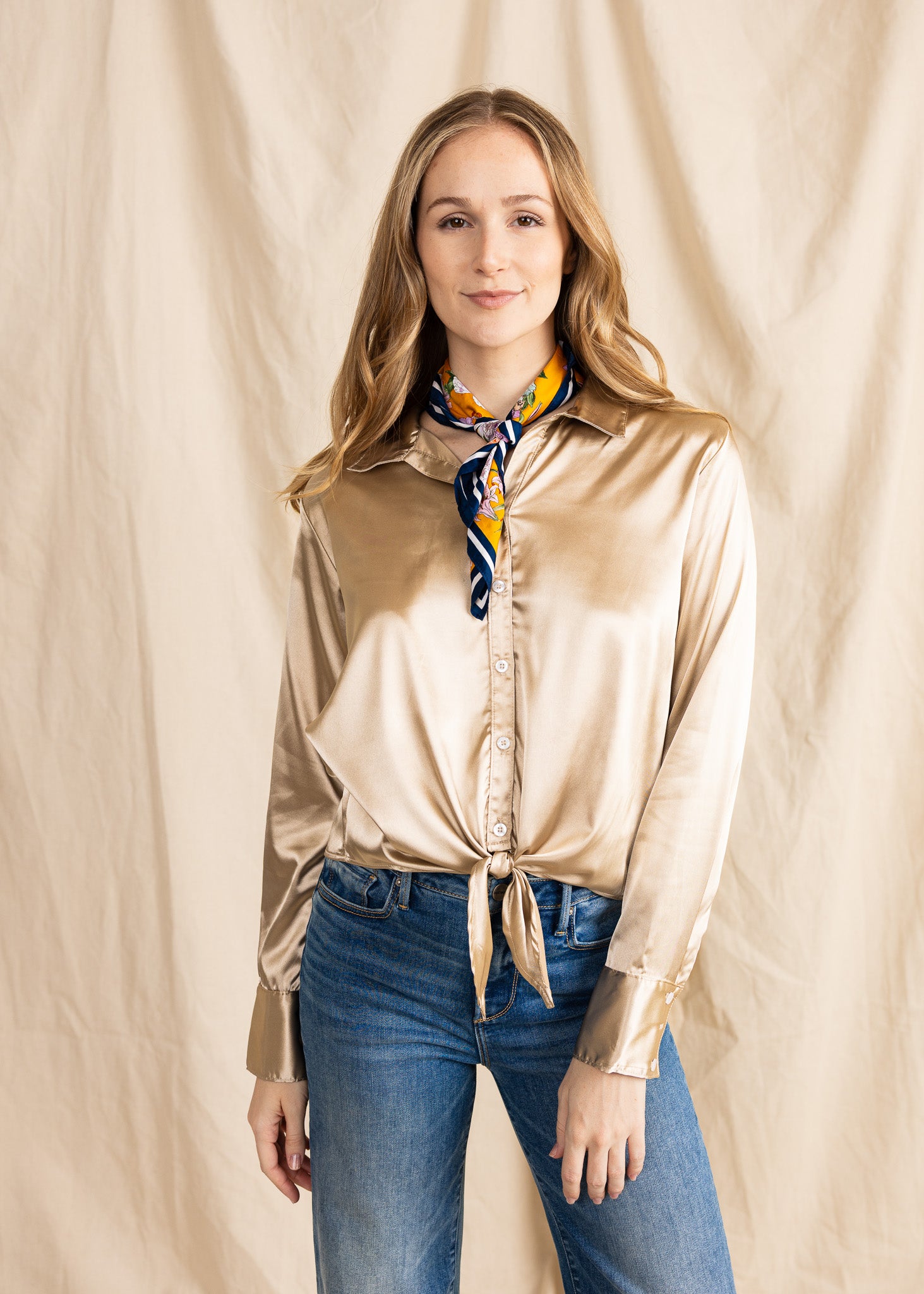 WILL TOP satin