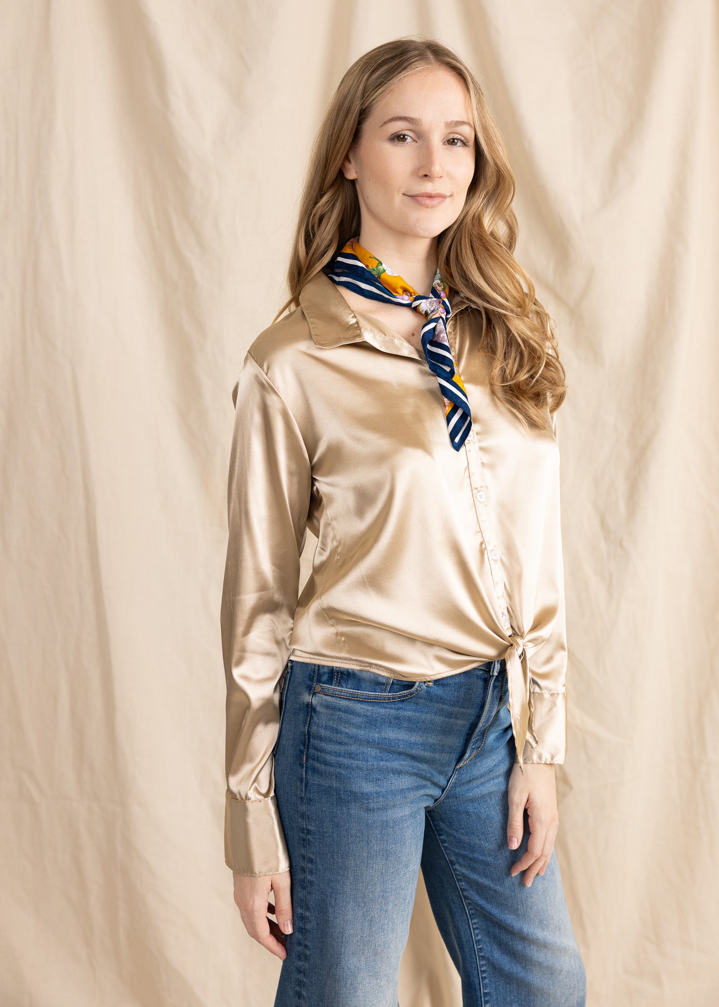 WILL TOP satin