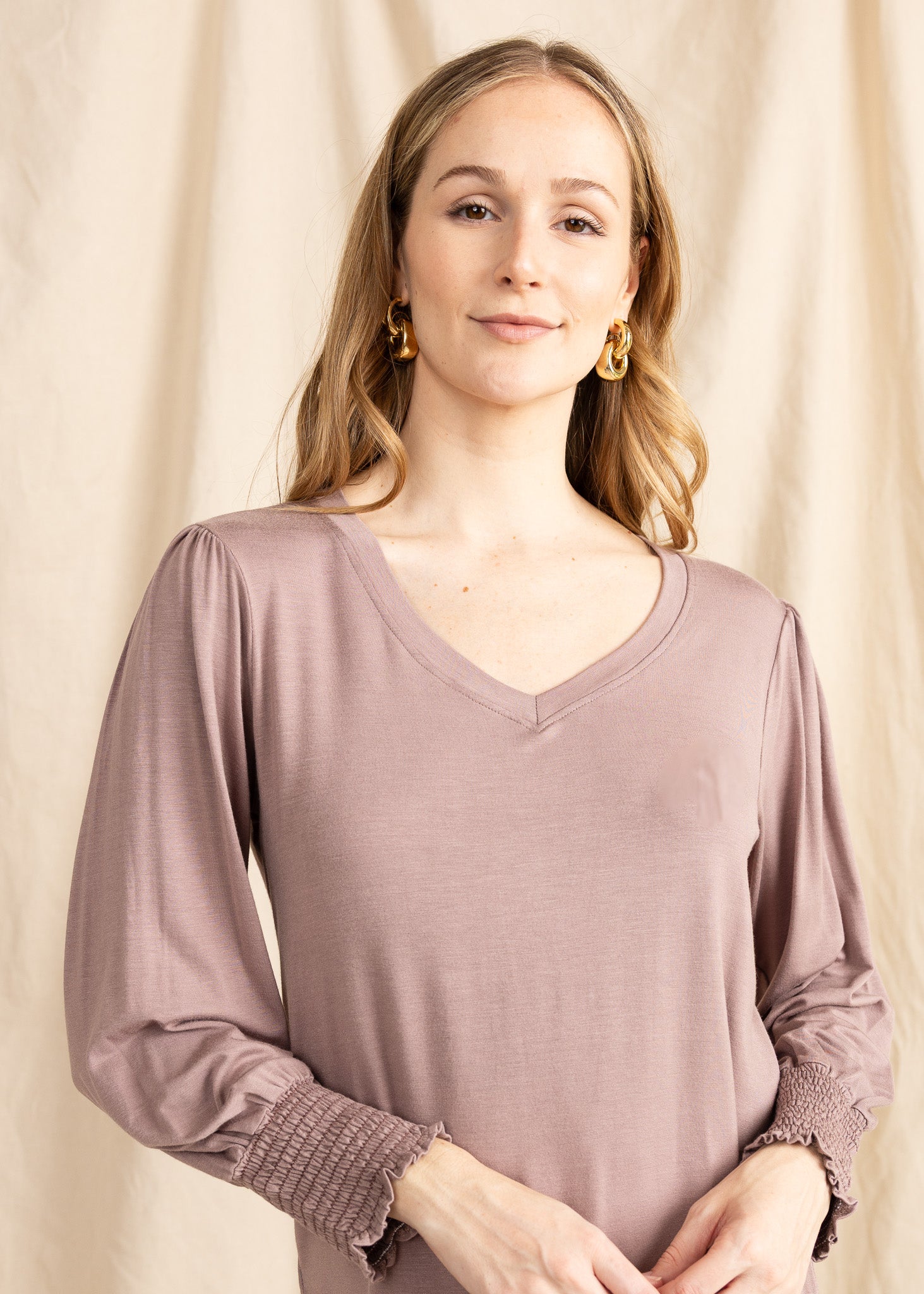 YanaK POLLY top featuring a stylish design with a relaxed fit and elegant neckline in a soft fabric.