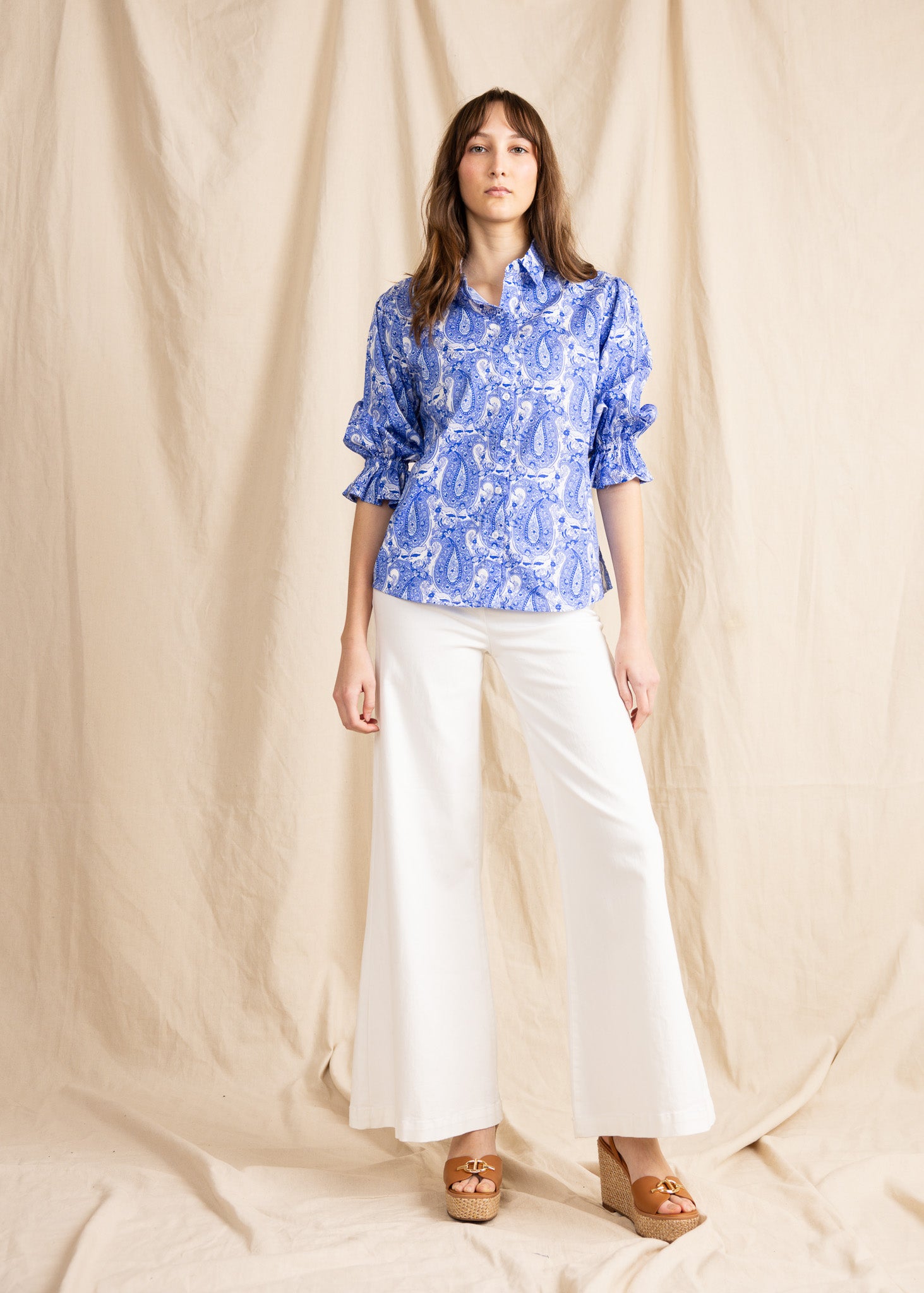 KESH blouse paisley print