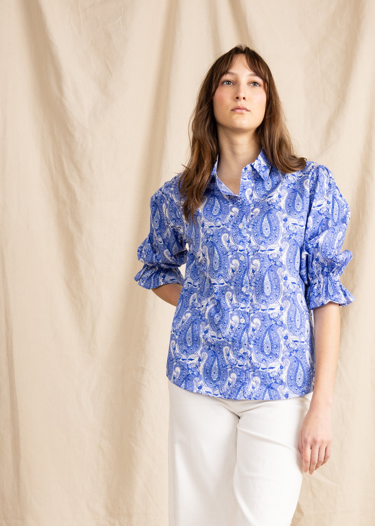 KESH blouse paisley print