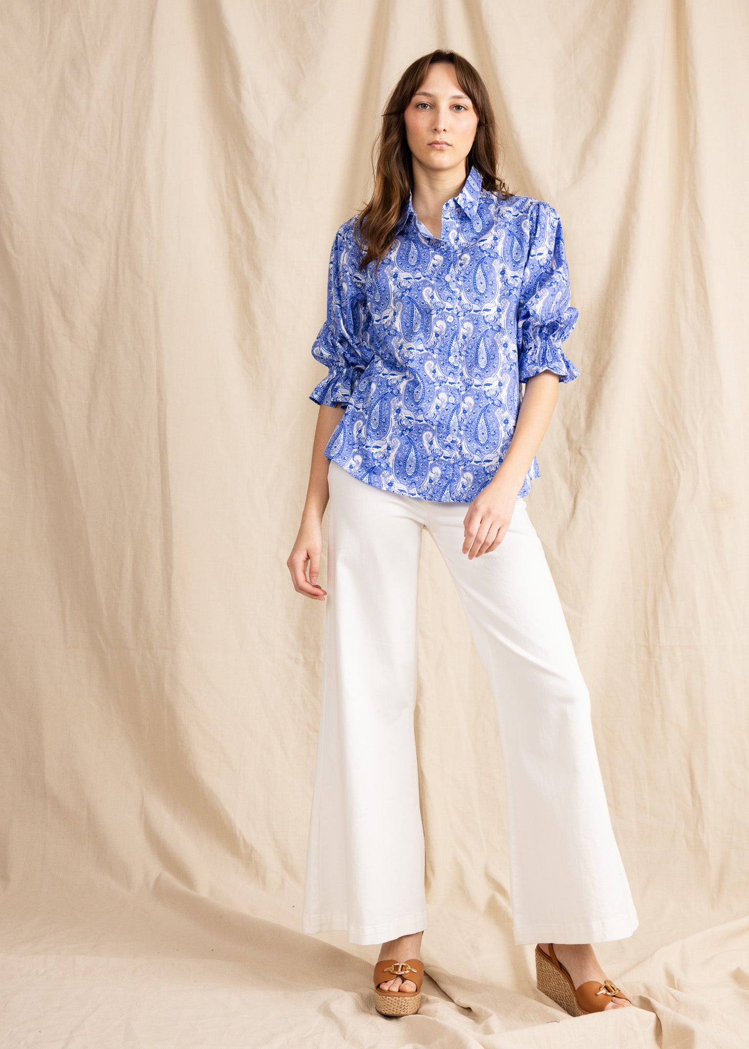 KESH blouse paisley print
