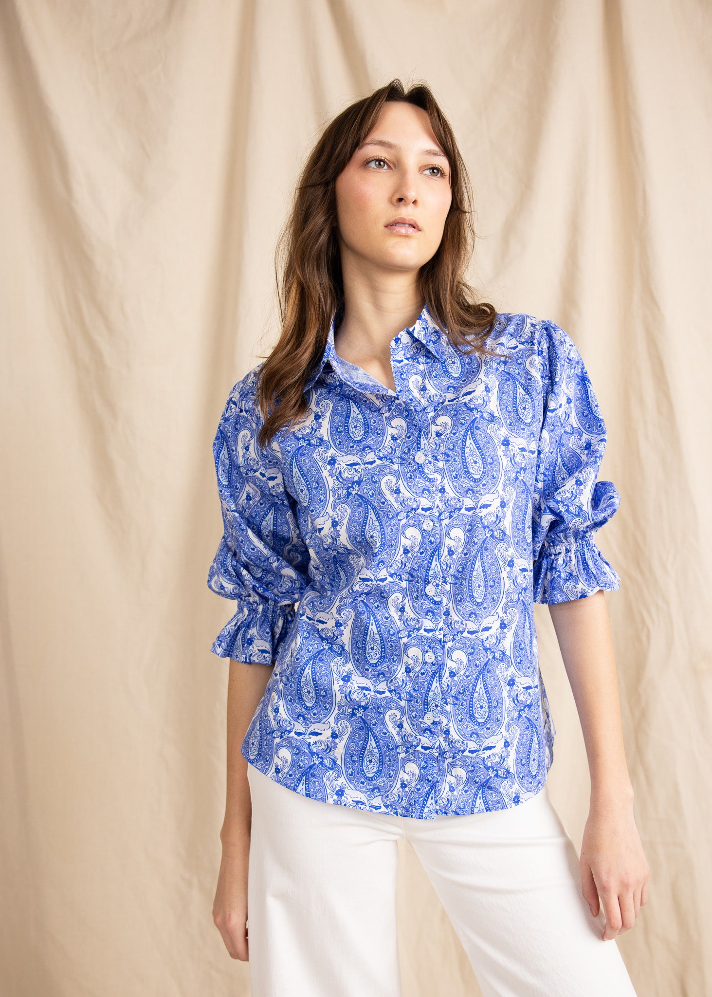 KESH blouse paisley print