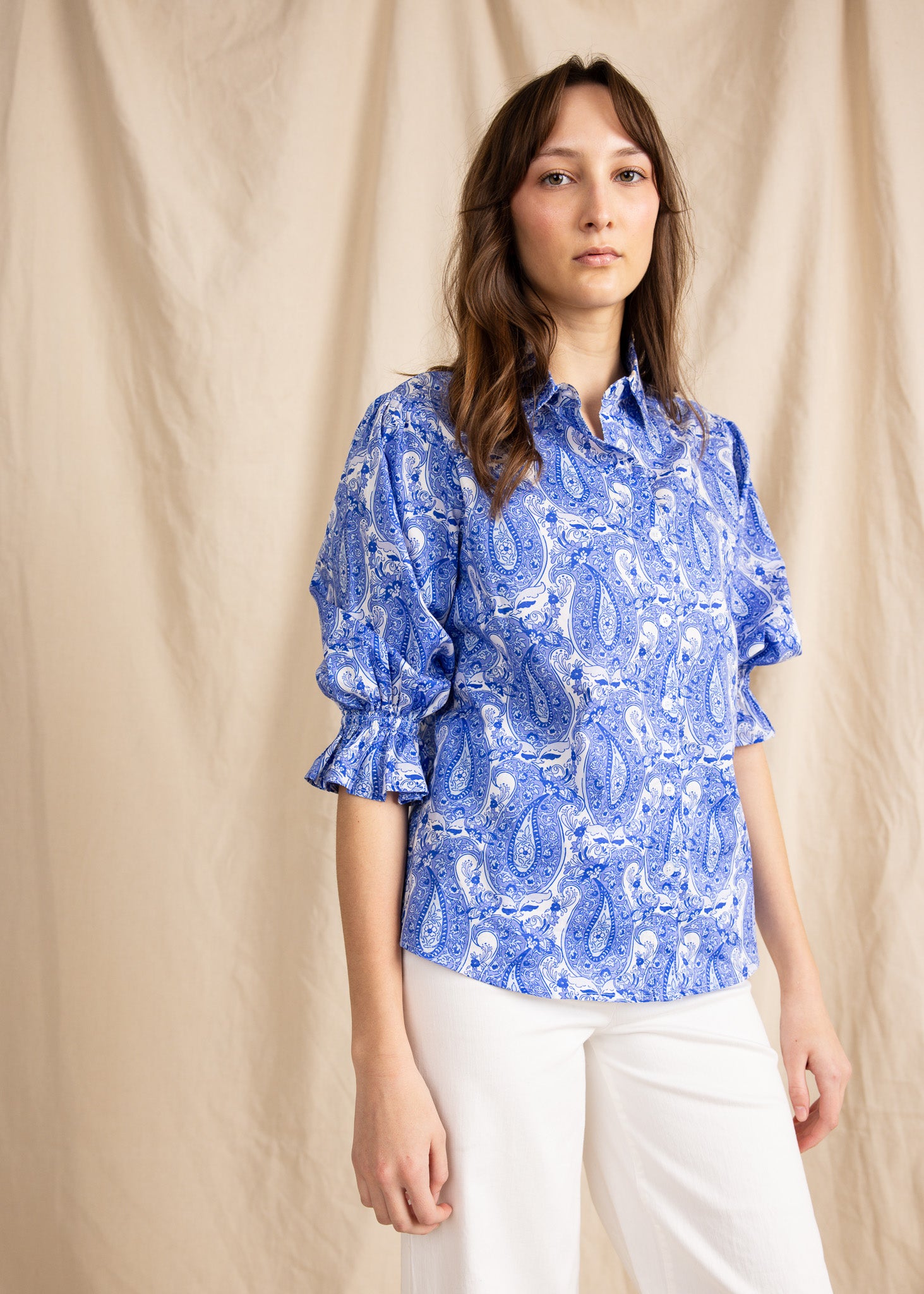 KESH blouse paisley print