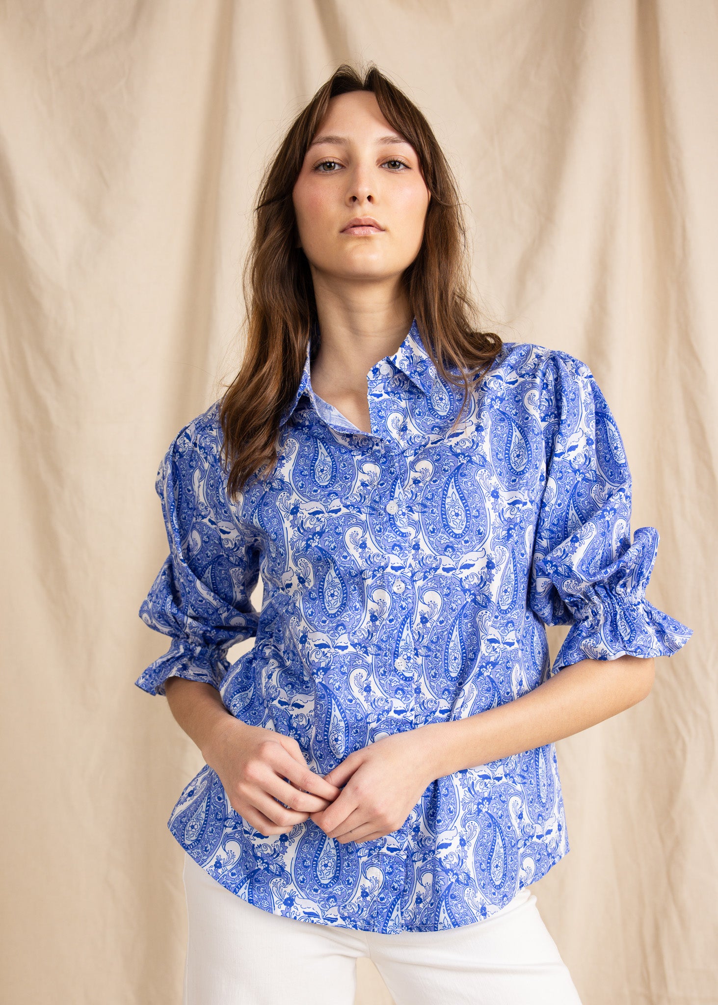 KESH blouse paisley print