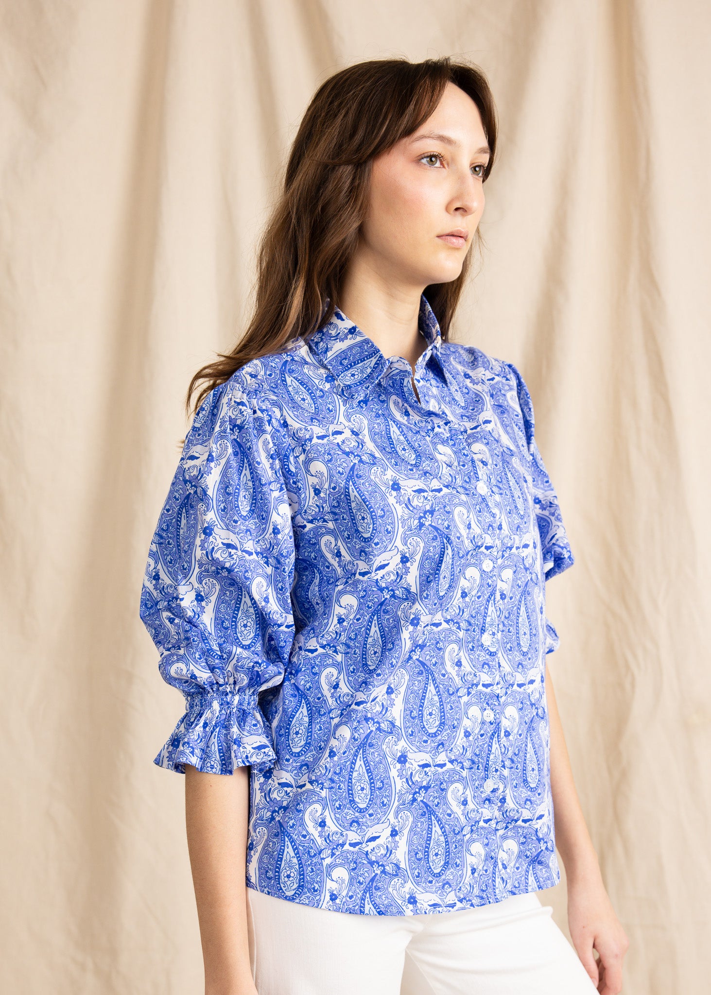 KESH blouse paisley print