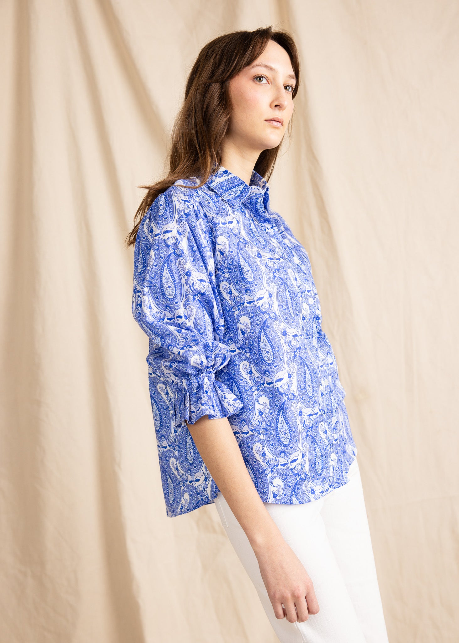 KESH blouse paisley print