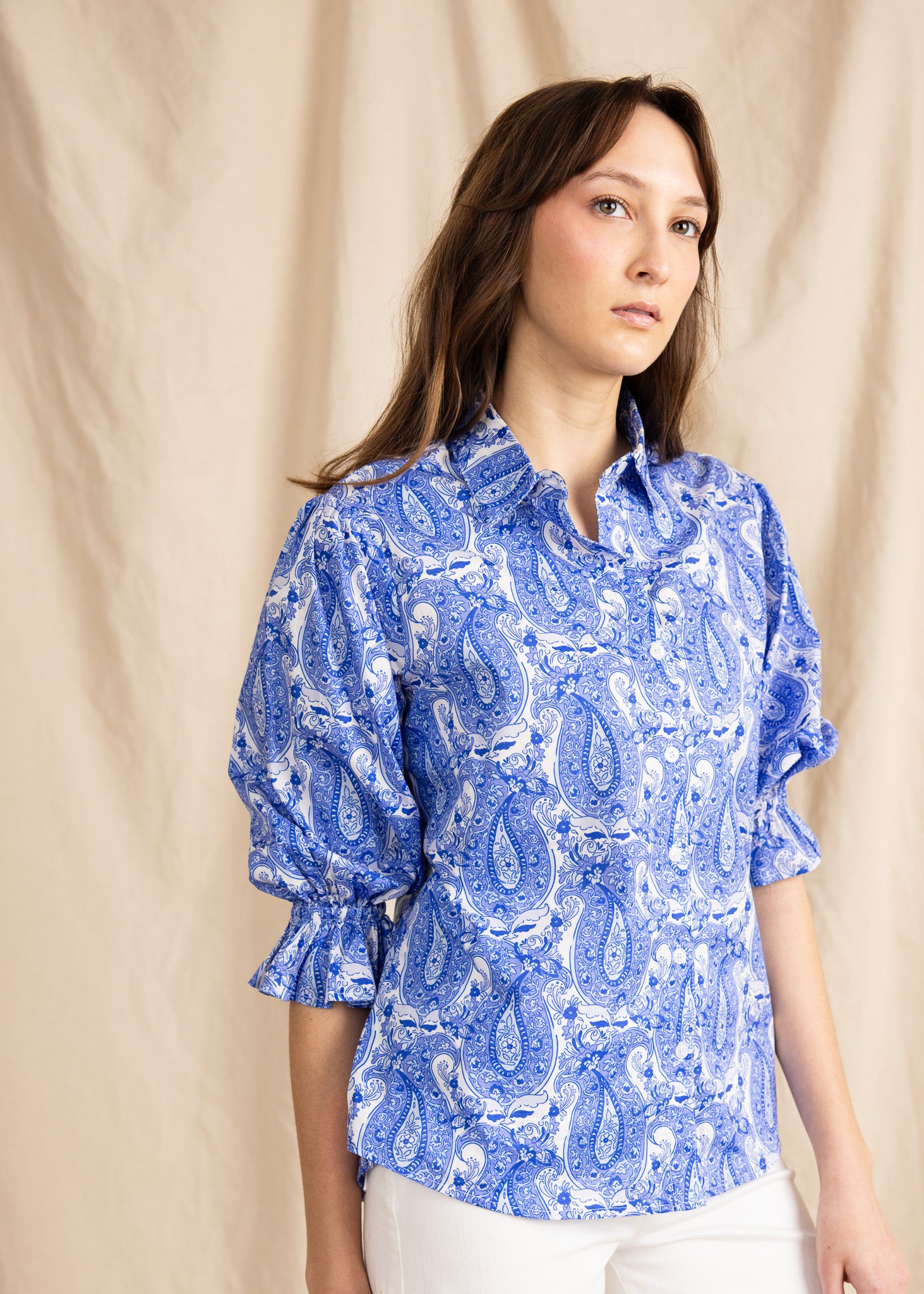 KESH blouse paisley print