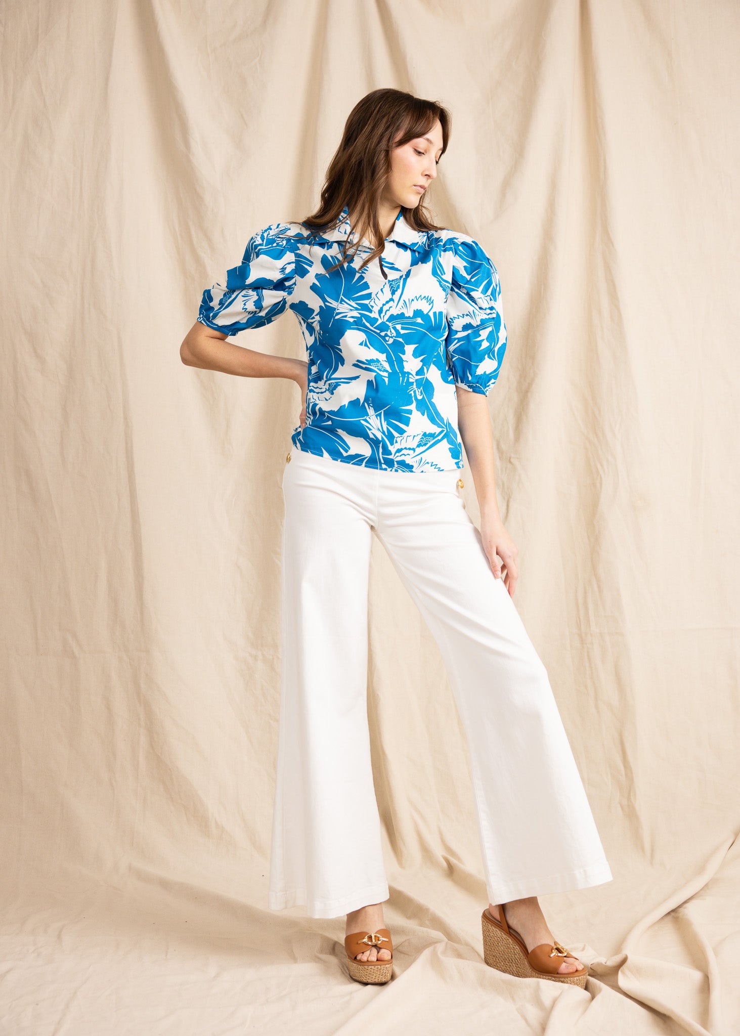 BEATRICE blouse print