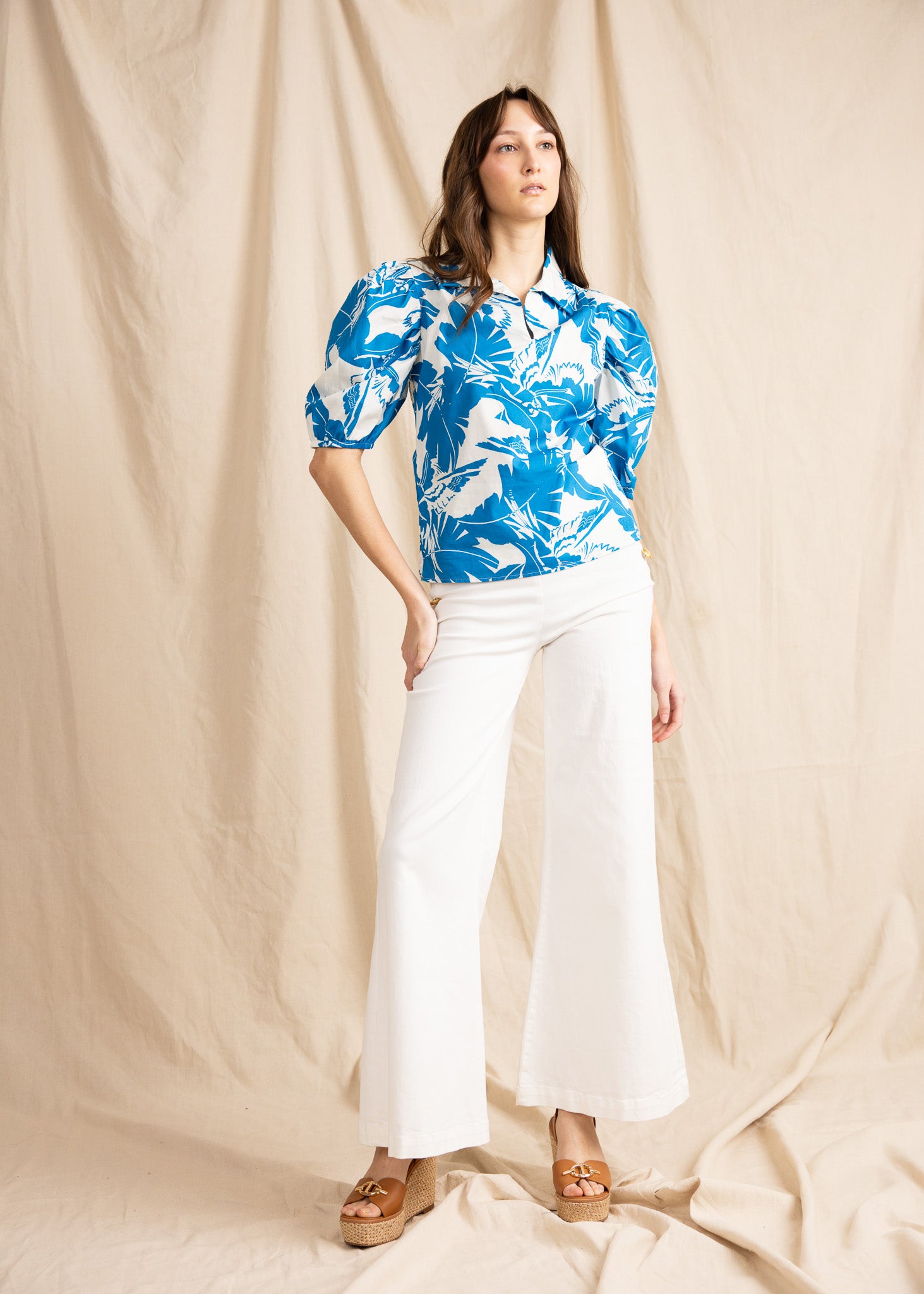 BEATRICE blouse print