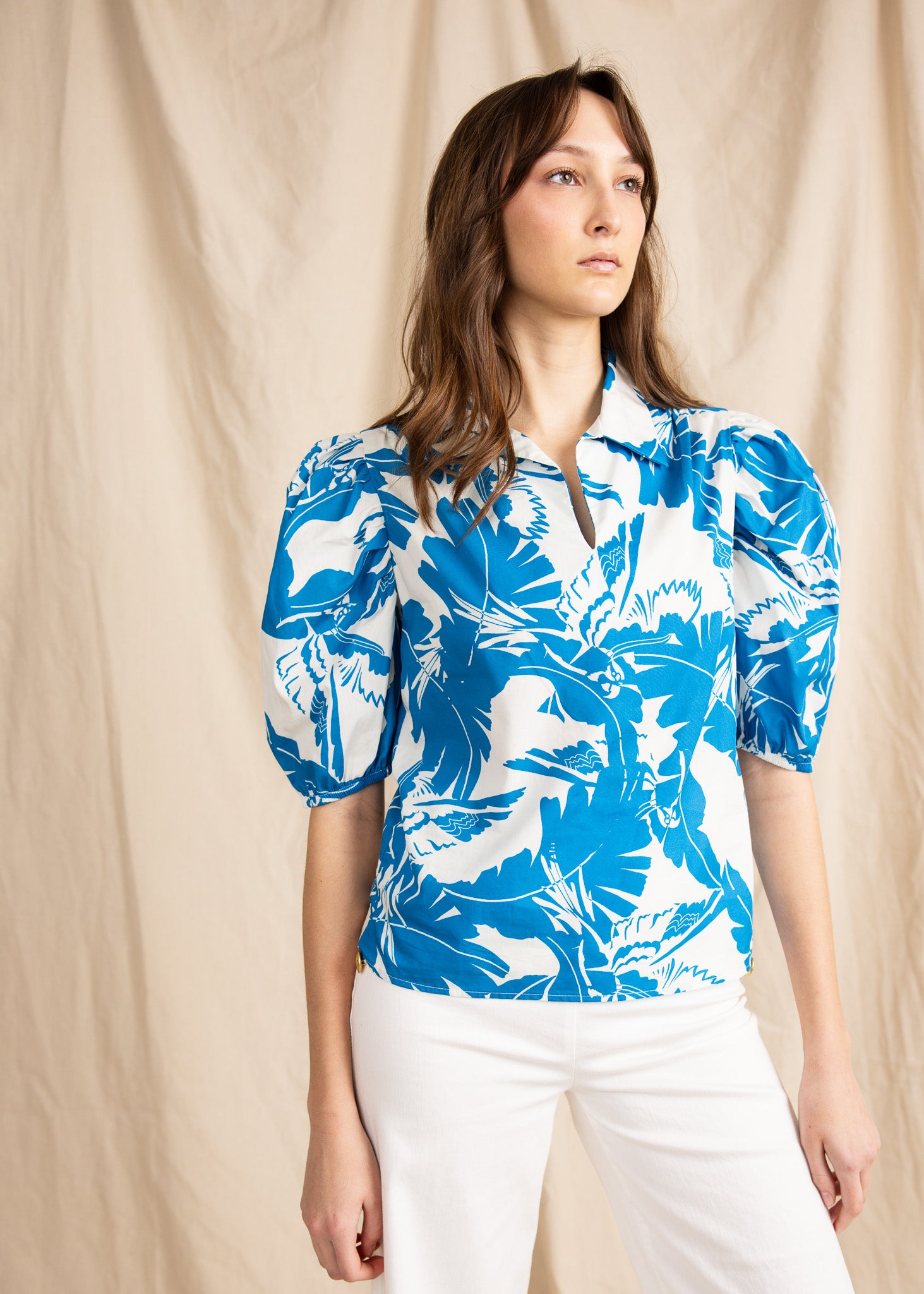 BEATRICE blouse print