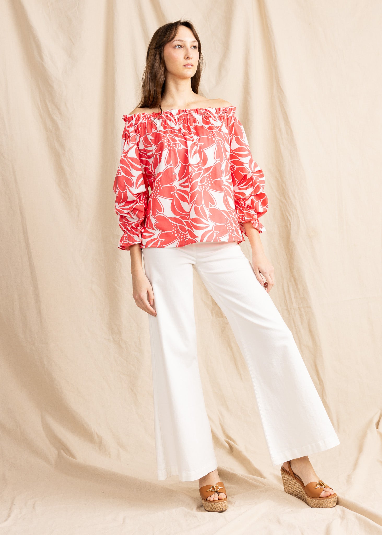 TAURIE blouse print