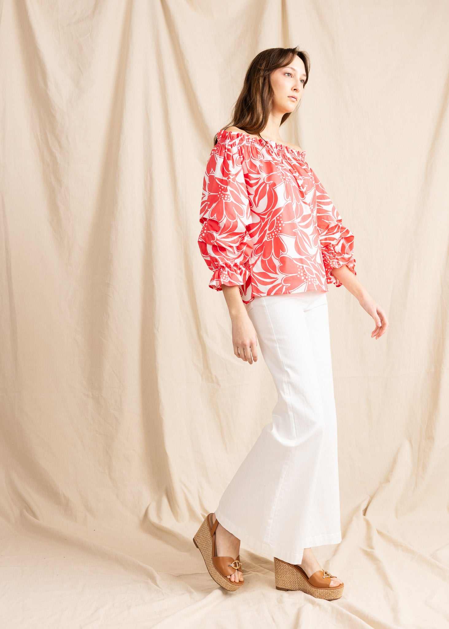 TAURIE blouse print