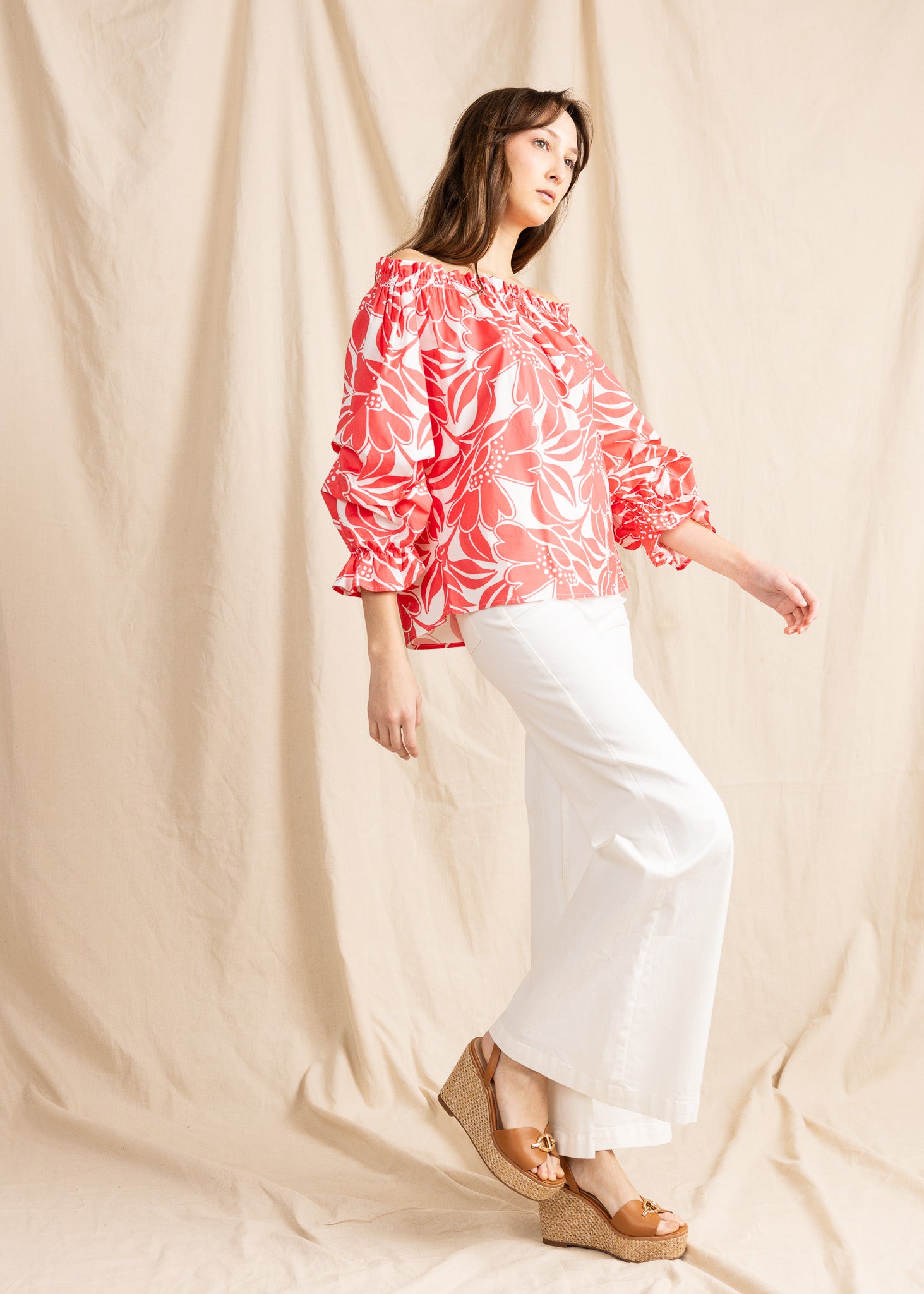 TAURIE blouse print