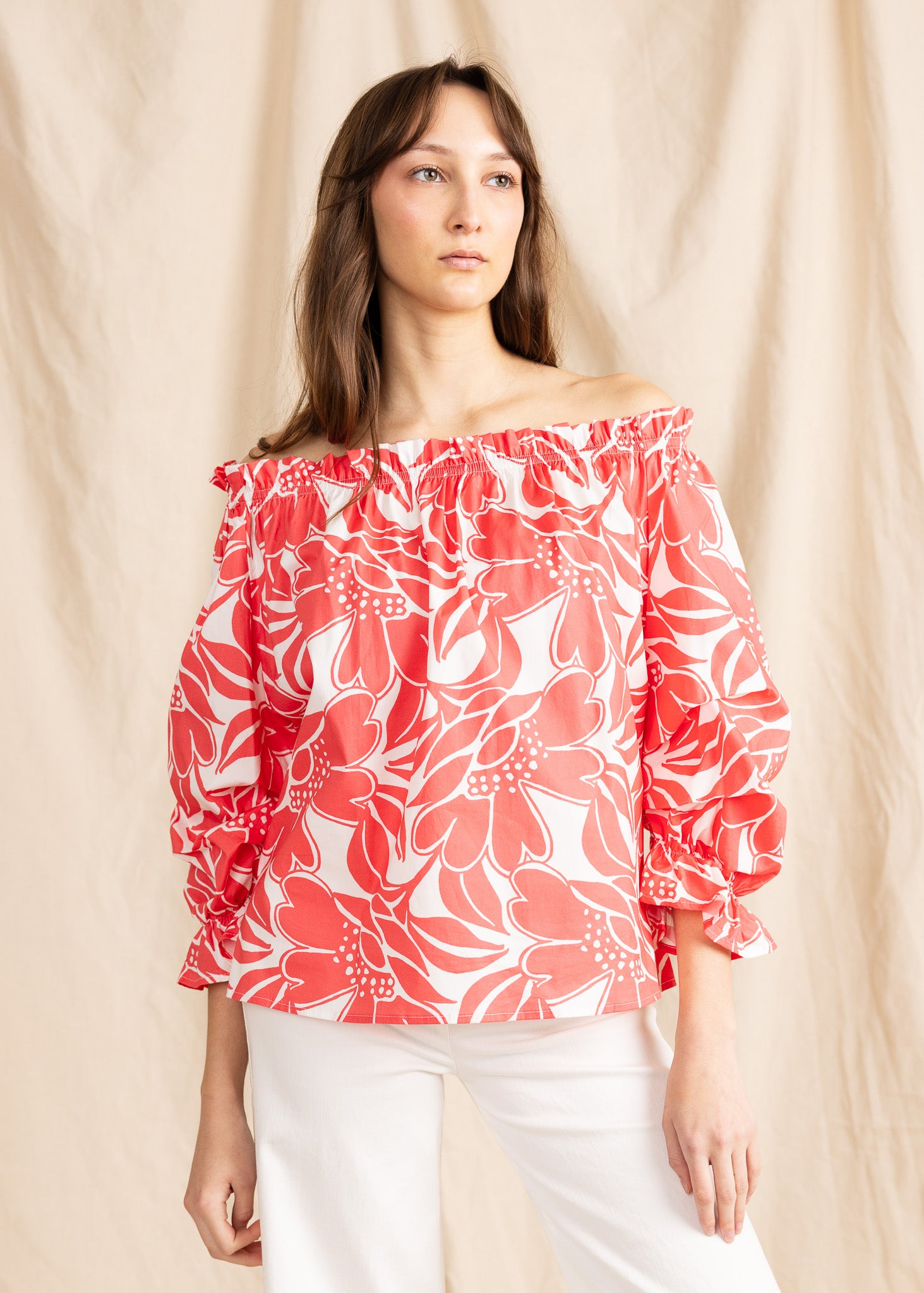 TAURIE blouse print