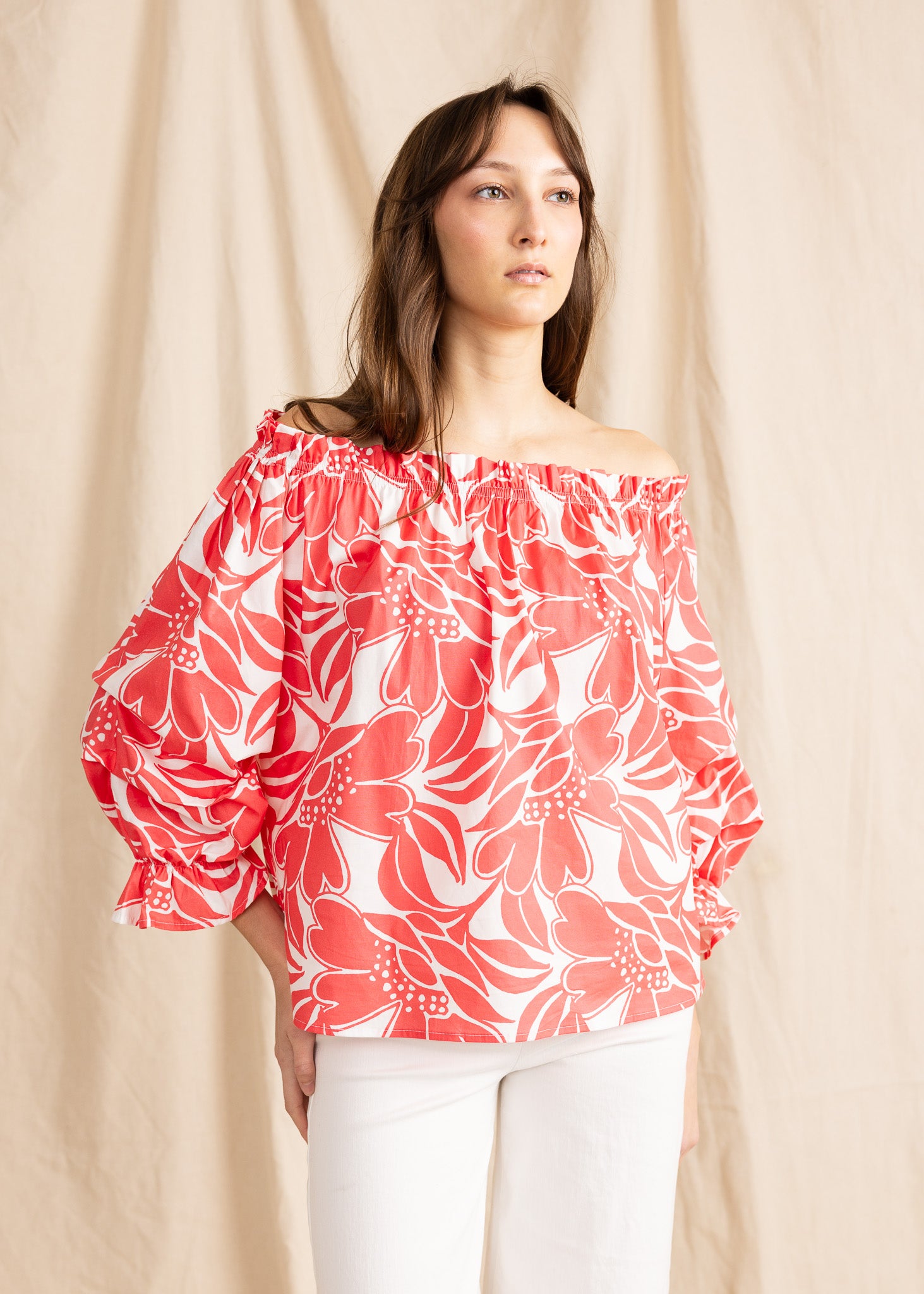TAURIE blouse print