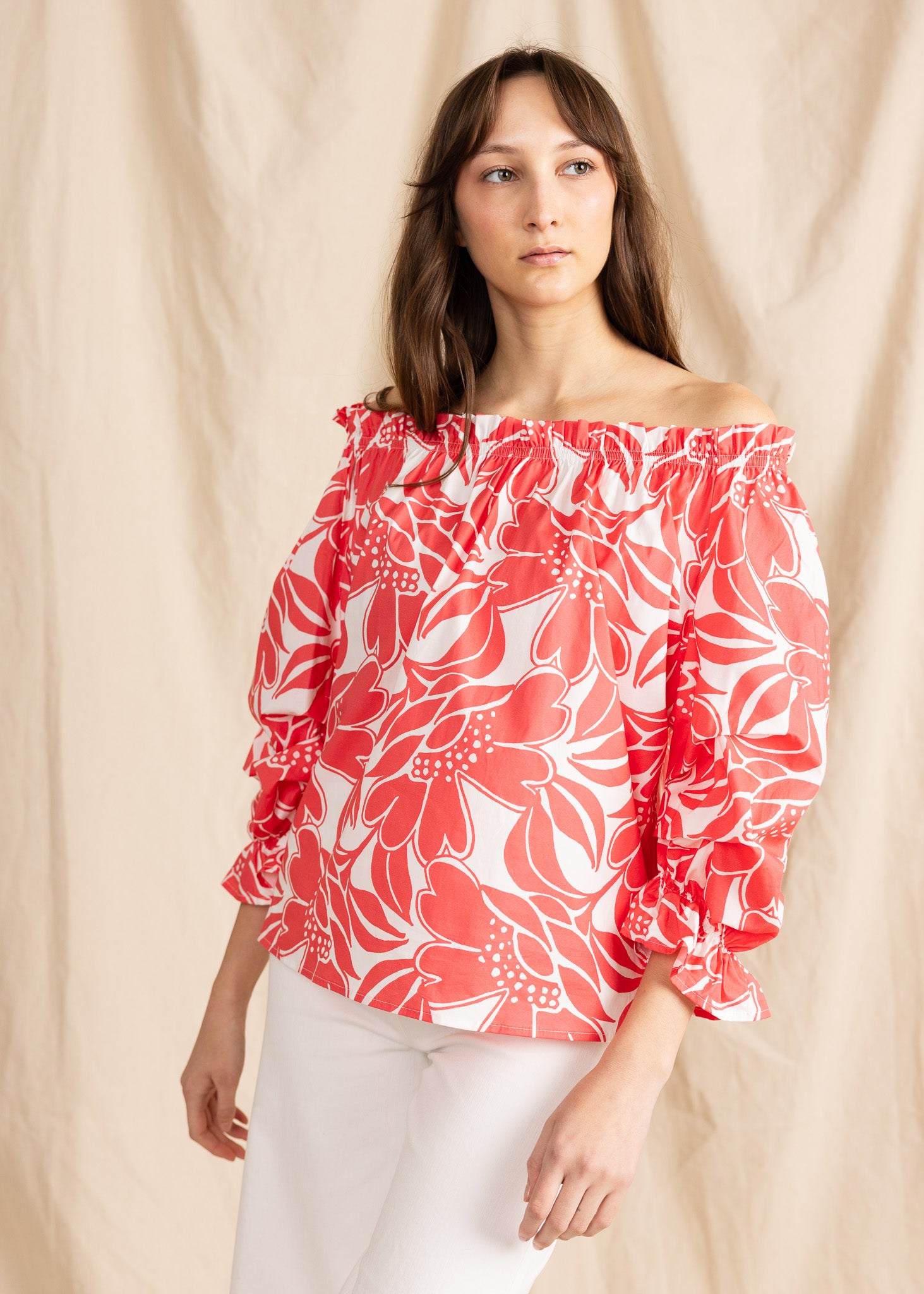 TAURIE blouse print