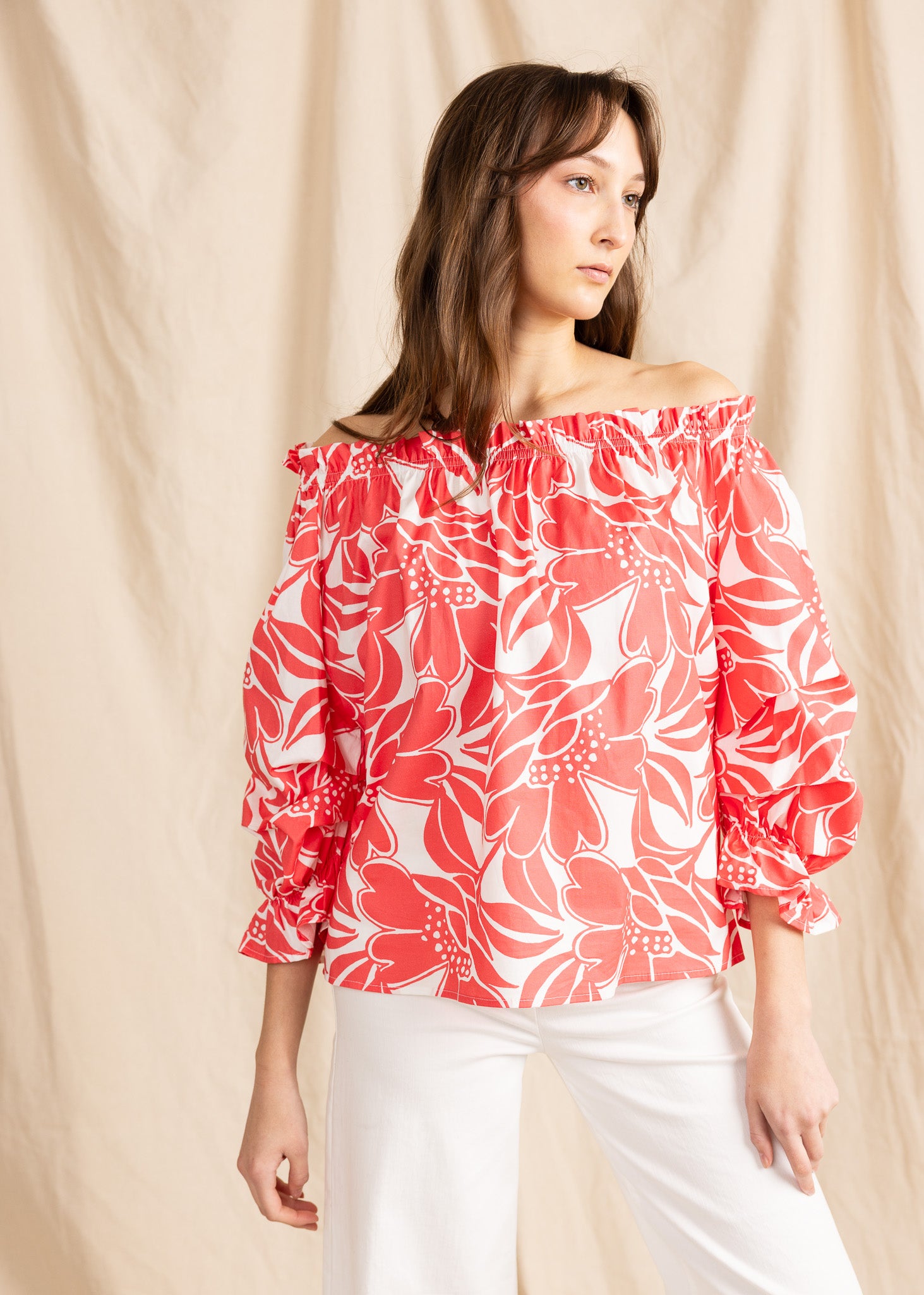 TAURIE blouse print