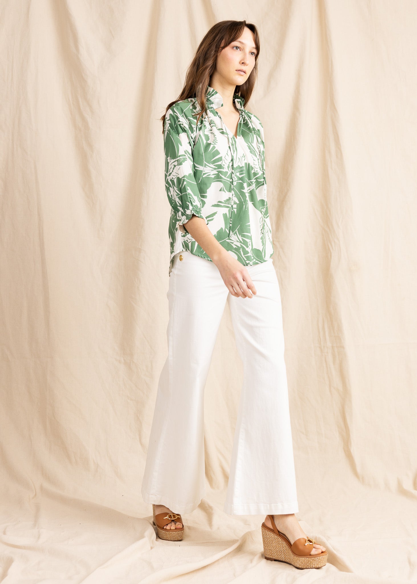 BELMONT blouse print