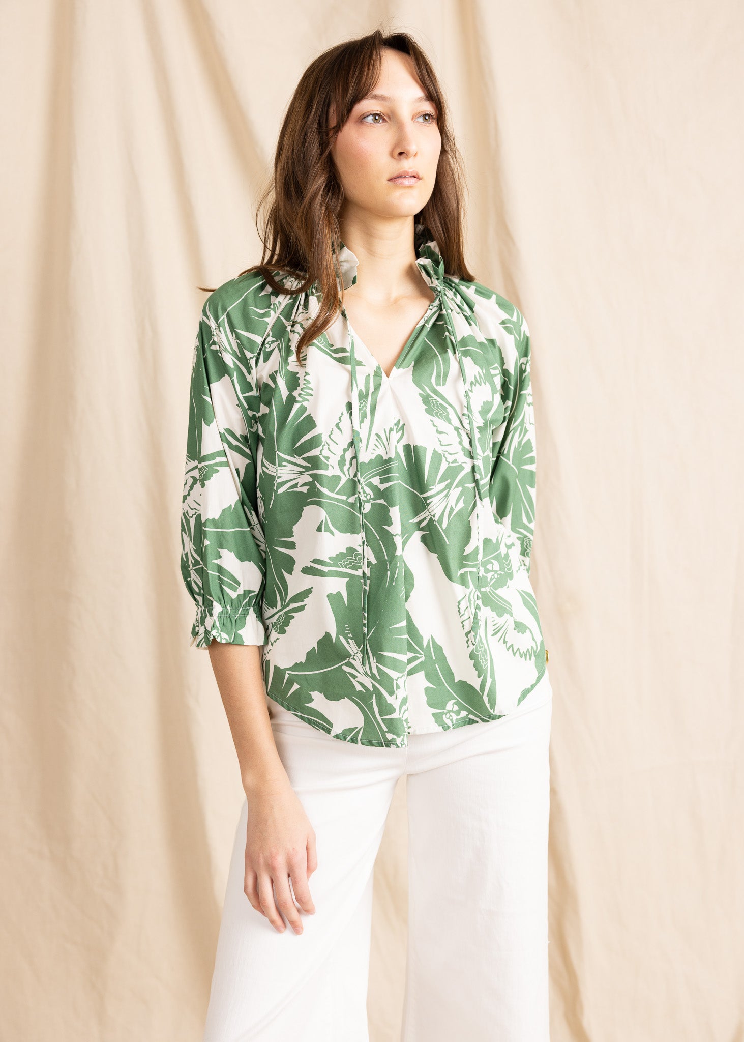 BELMONT blouse print
