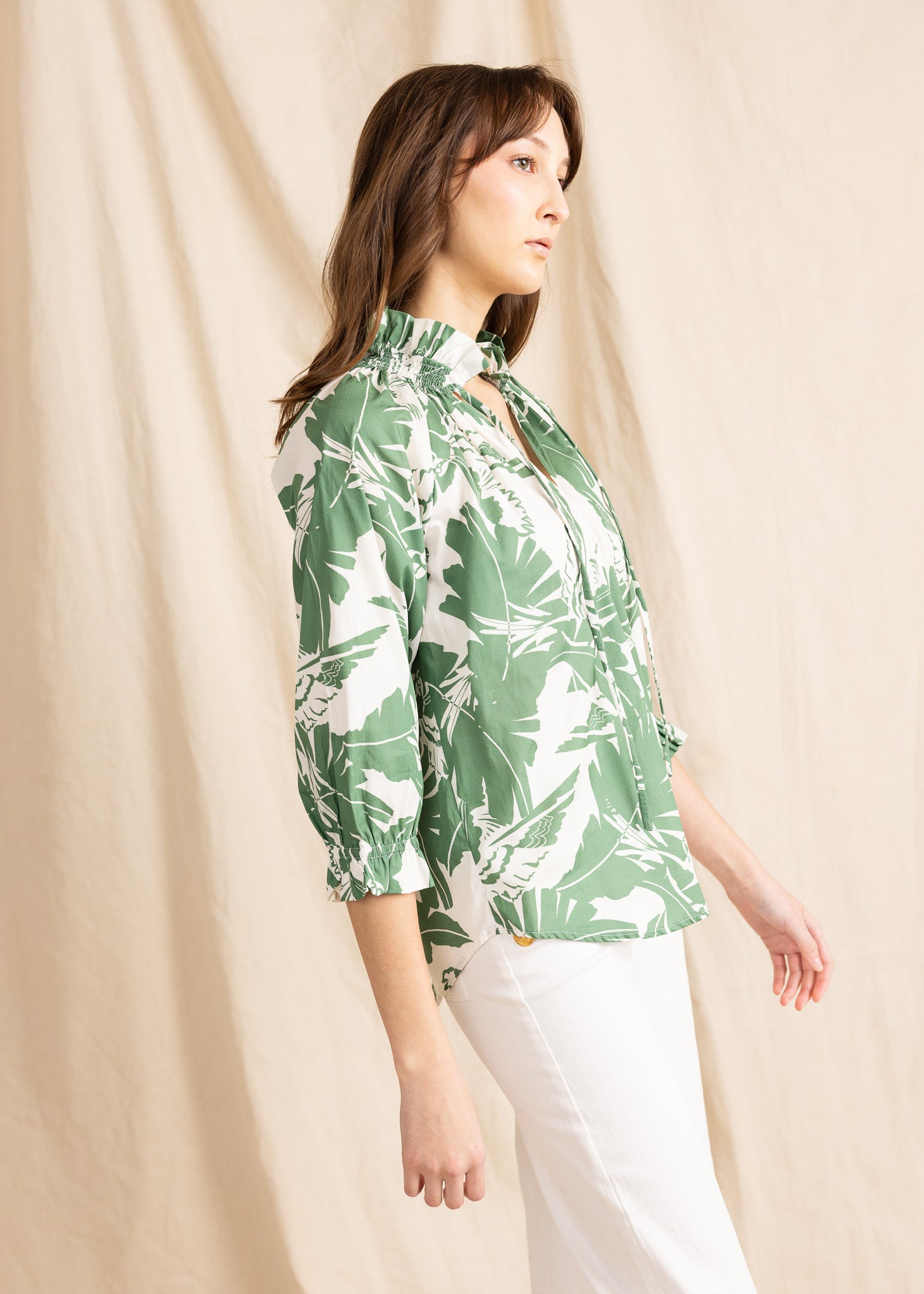 BELMONT blouse print