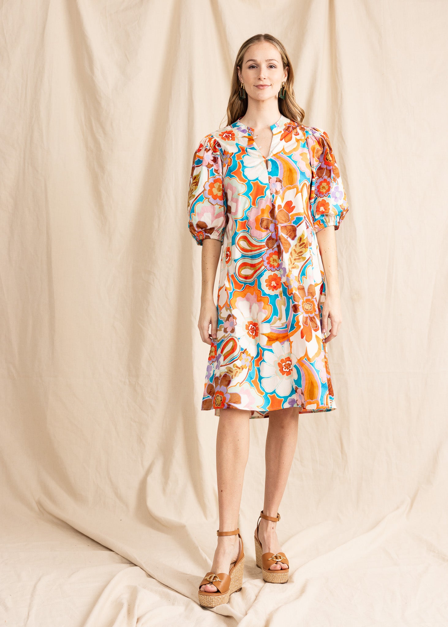 JAMES MOROCCAN MINI DRESS