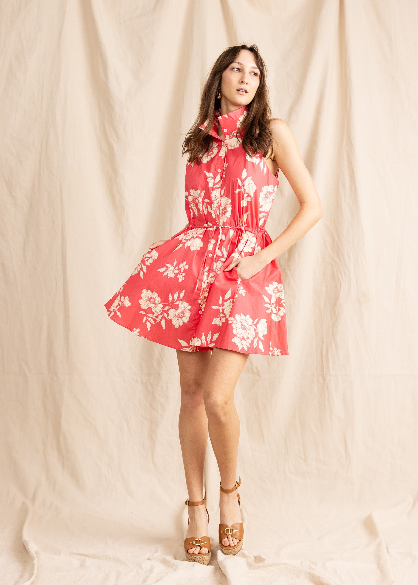 HILTON DRESS print