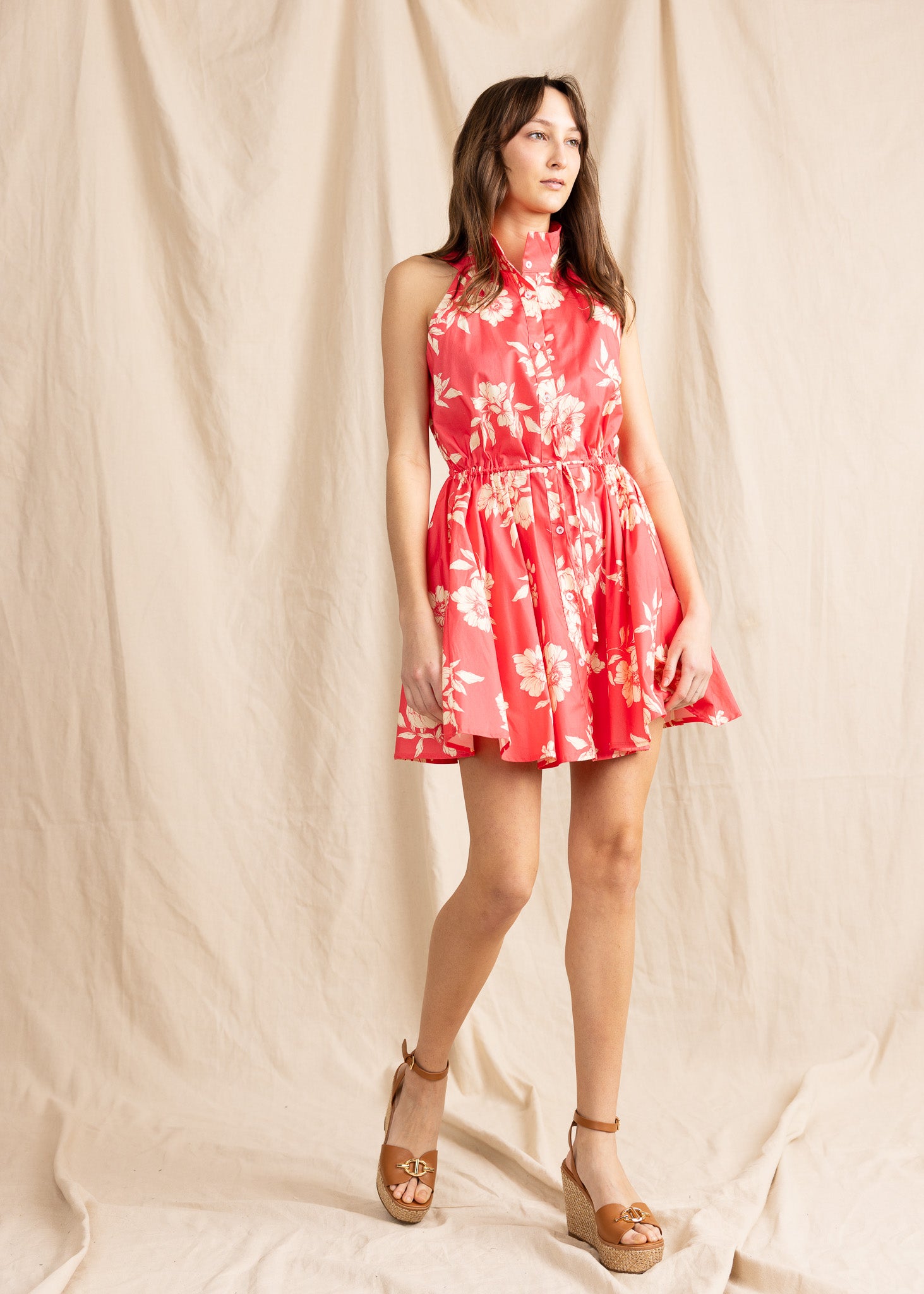 HILTON DRESS print