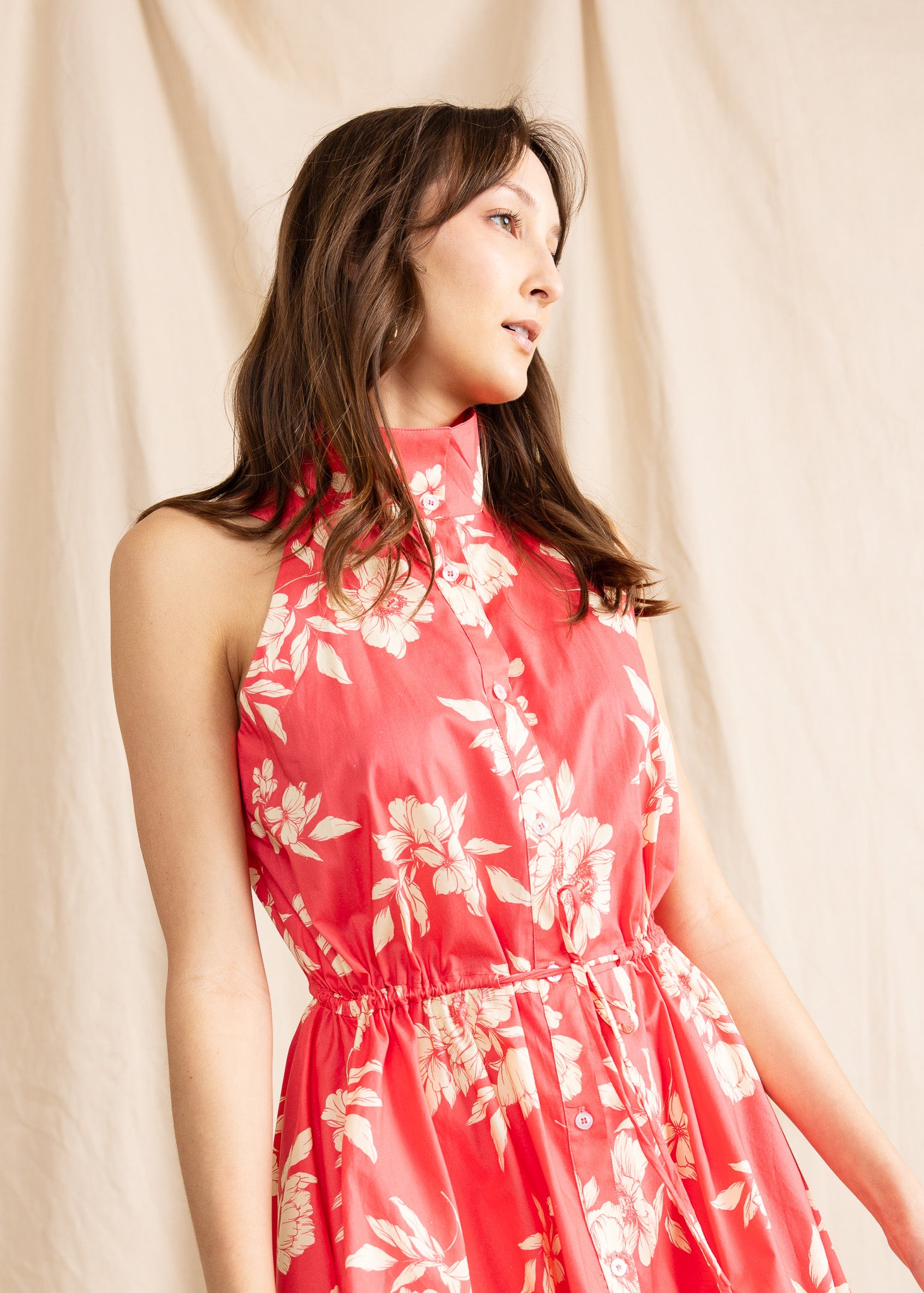 HILTON DRESS print