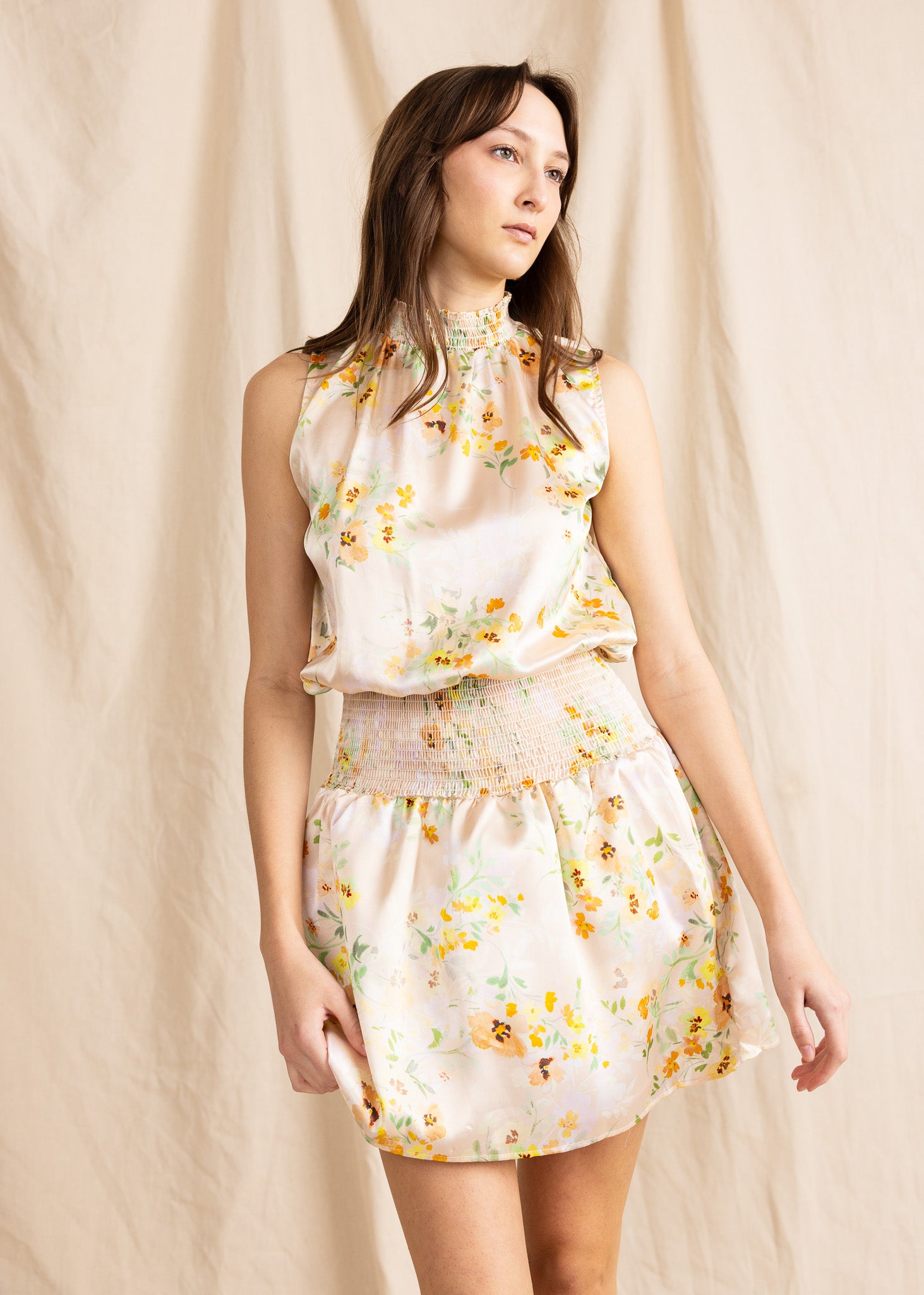 TULUM DRESS sleeveless 0224 print