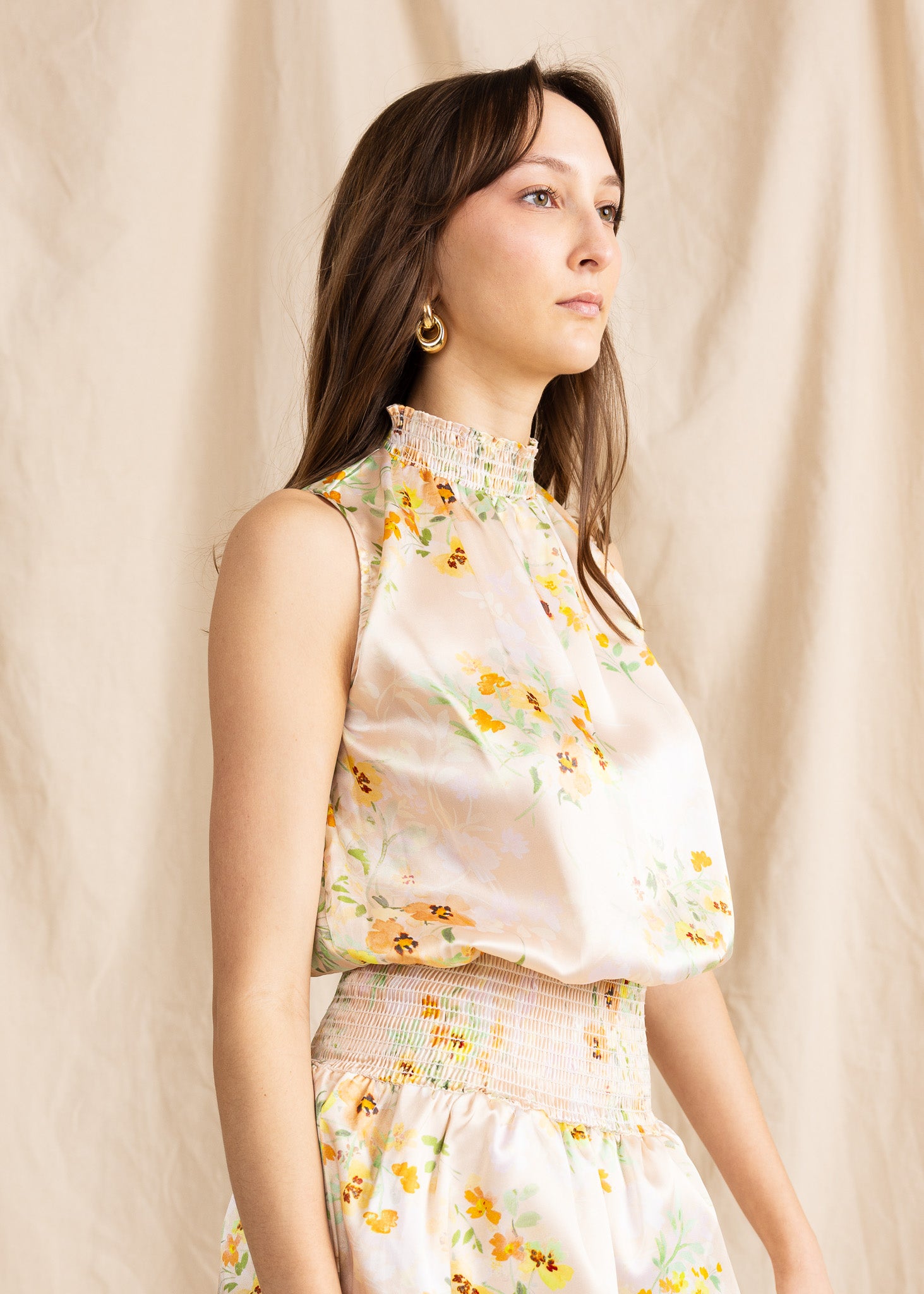 TULUM DRESS sleeveless 0224 print