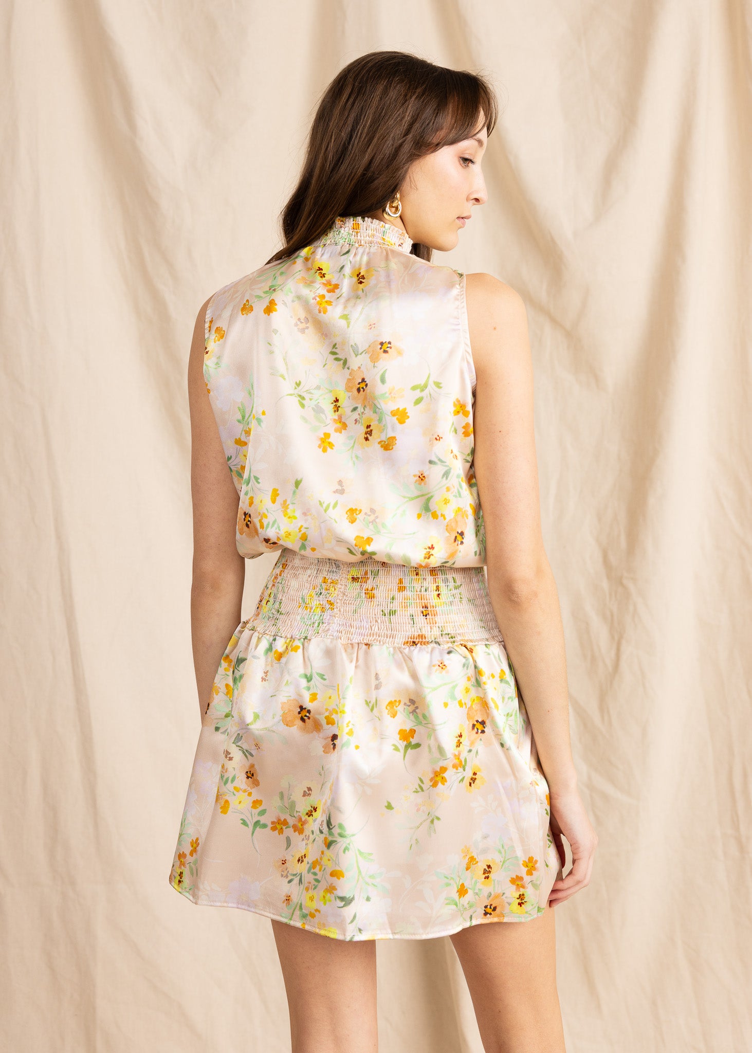 TULUM DRESS sleeveless 0224 print