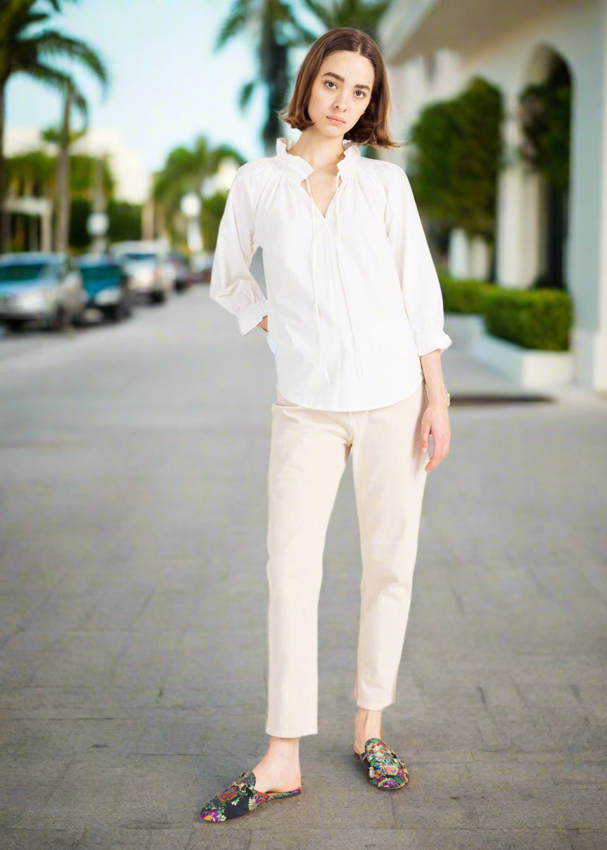 BELMONT organic cotton blouse