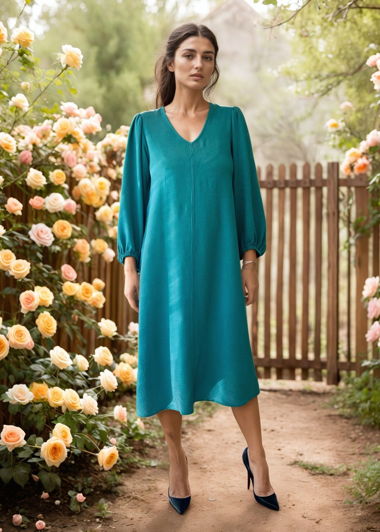 YanaK WICHITA MINI DRESS in Airflo, featuring a flowy silhouette and vibrant print, perfect for casual outings.