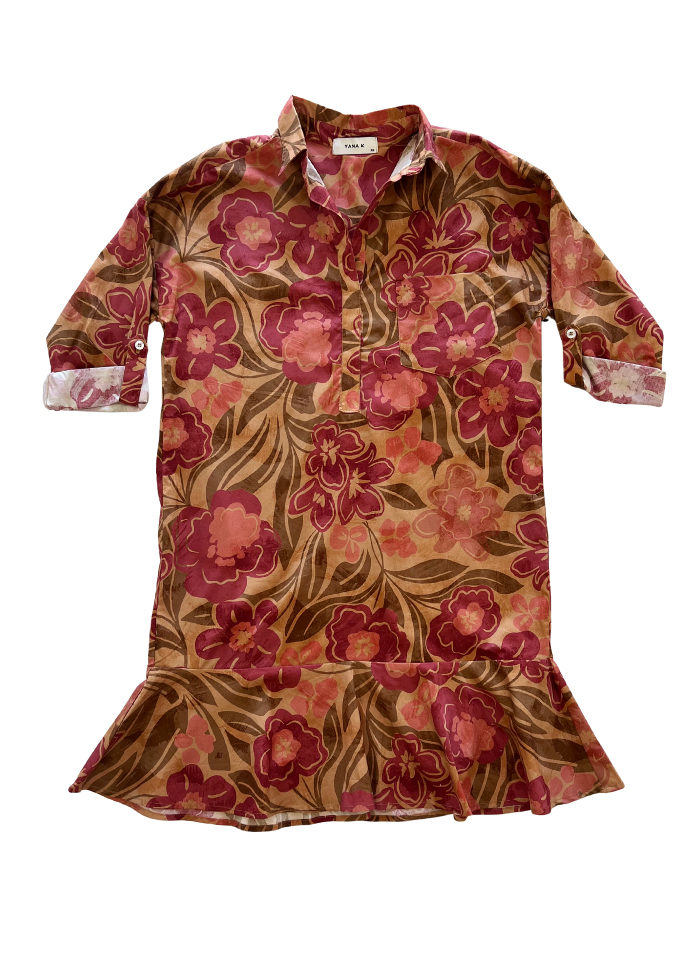 YanaK Portobello mini dress featuring a colorful print and a flattering silhouette, perfect for casual outings.