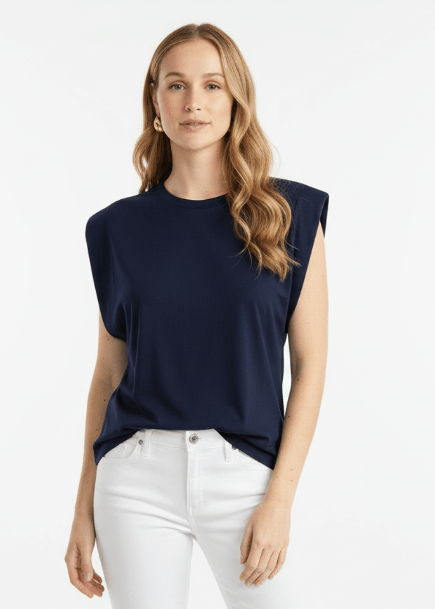 CLEMENTINE muscle tee top - Yana K Collective