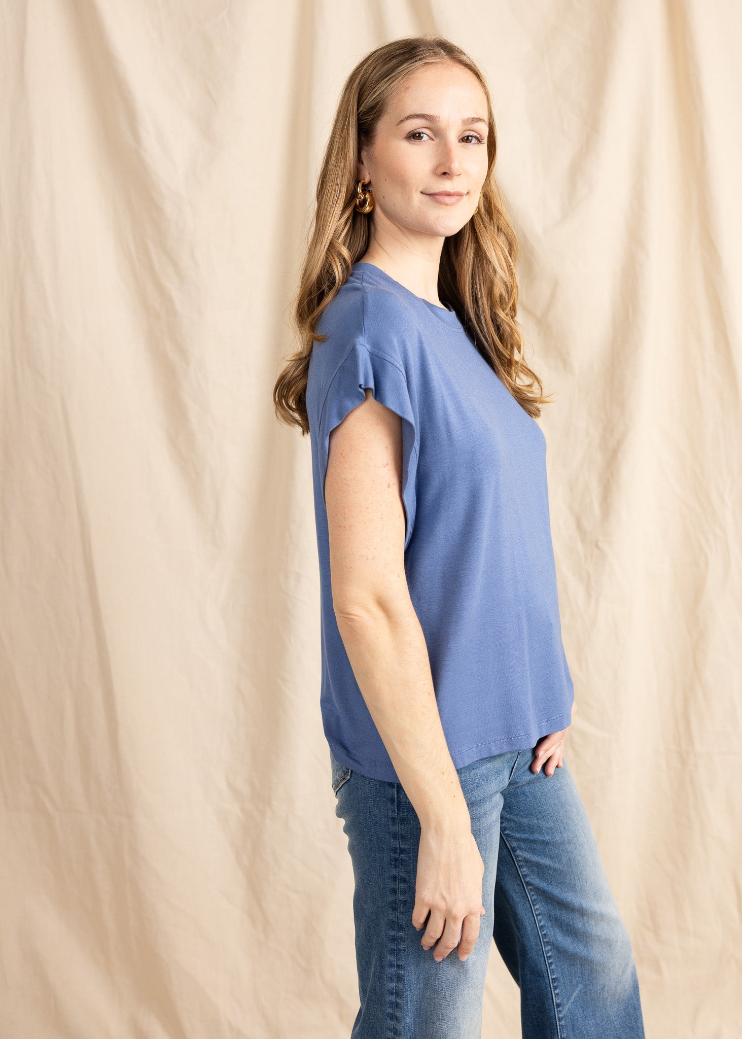 CLEMENTINE muscle tee top - Yana K Collective