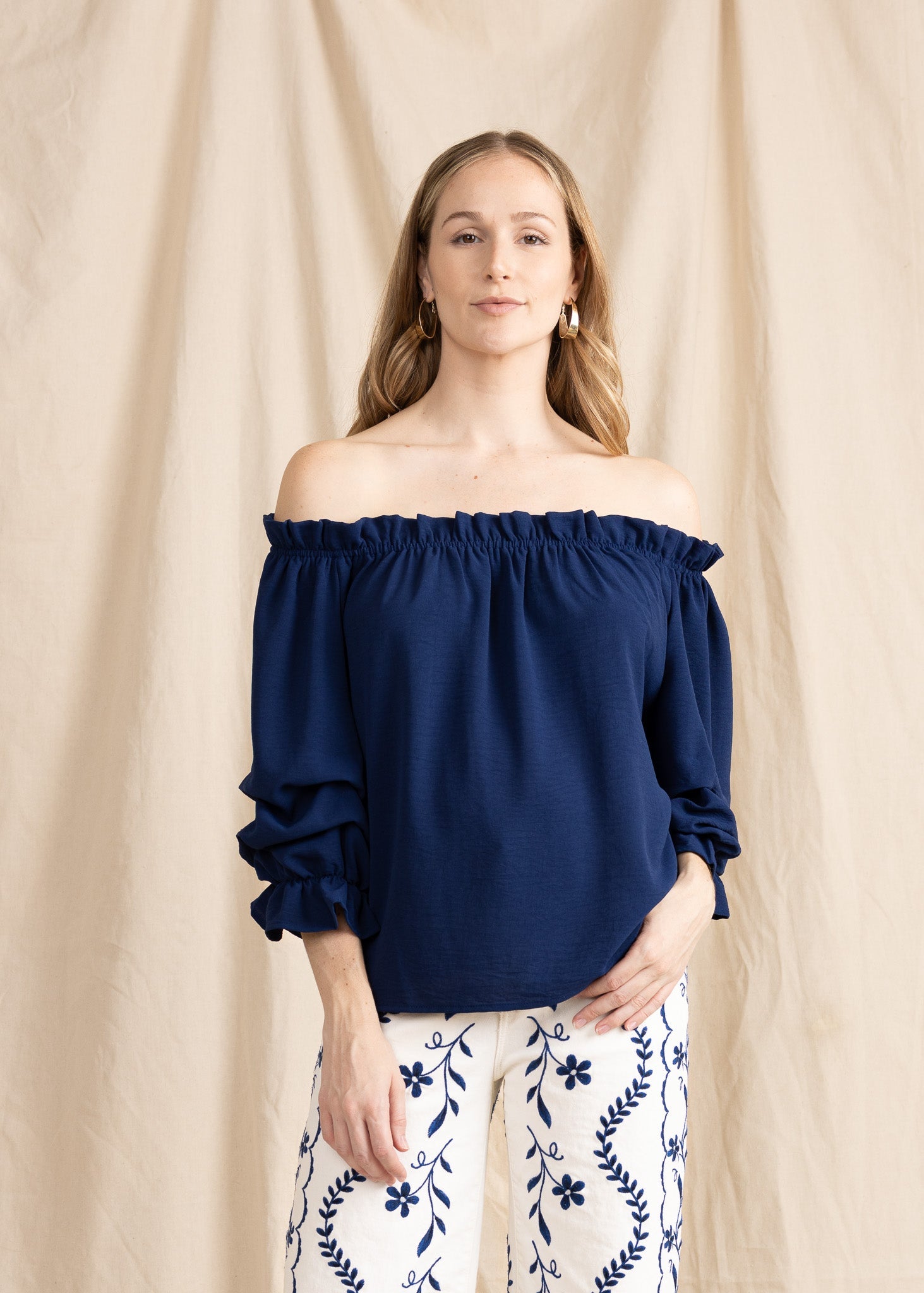 TAURIE TOP airflo - Yana K Collective