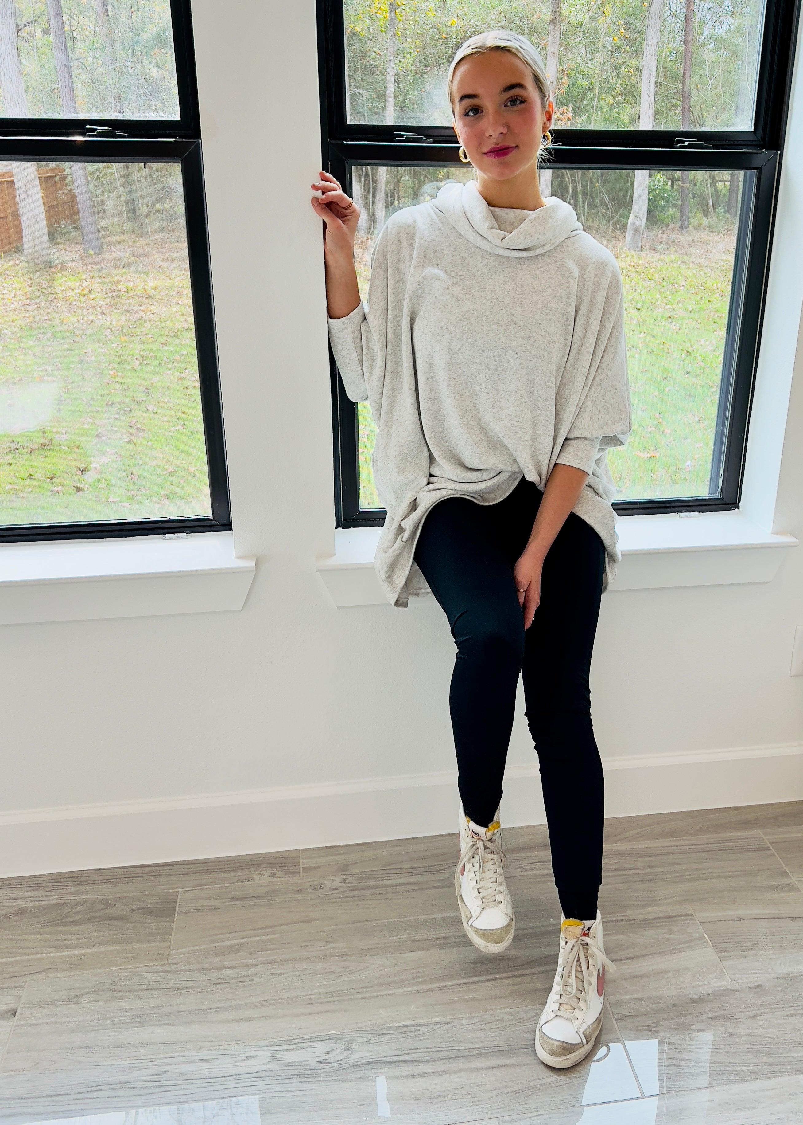 PORTLAND SWEATER baby fleece - Yana K