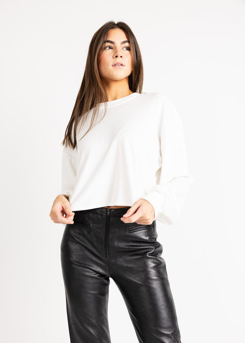 GIBSON velvet sweater - Yana K